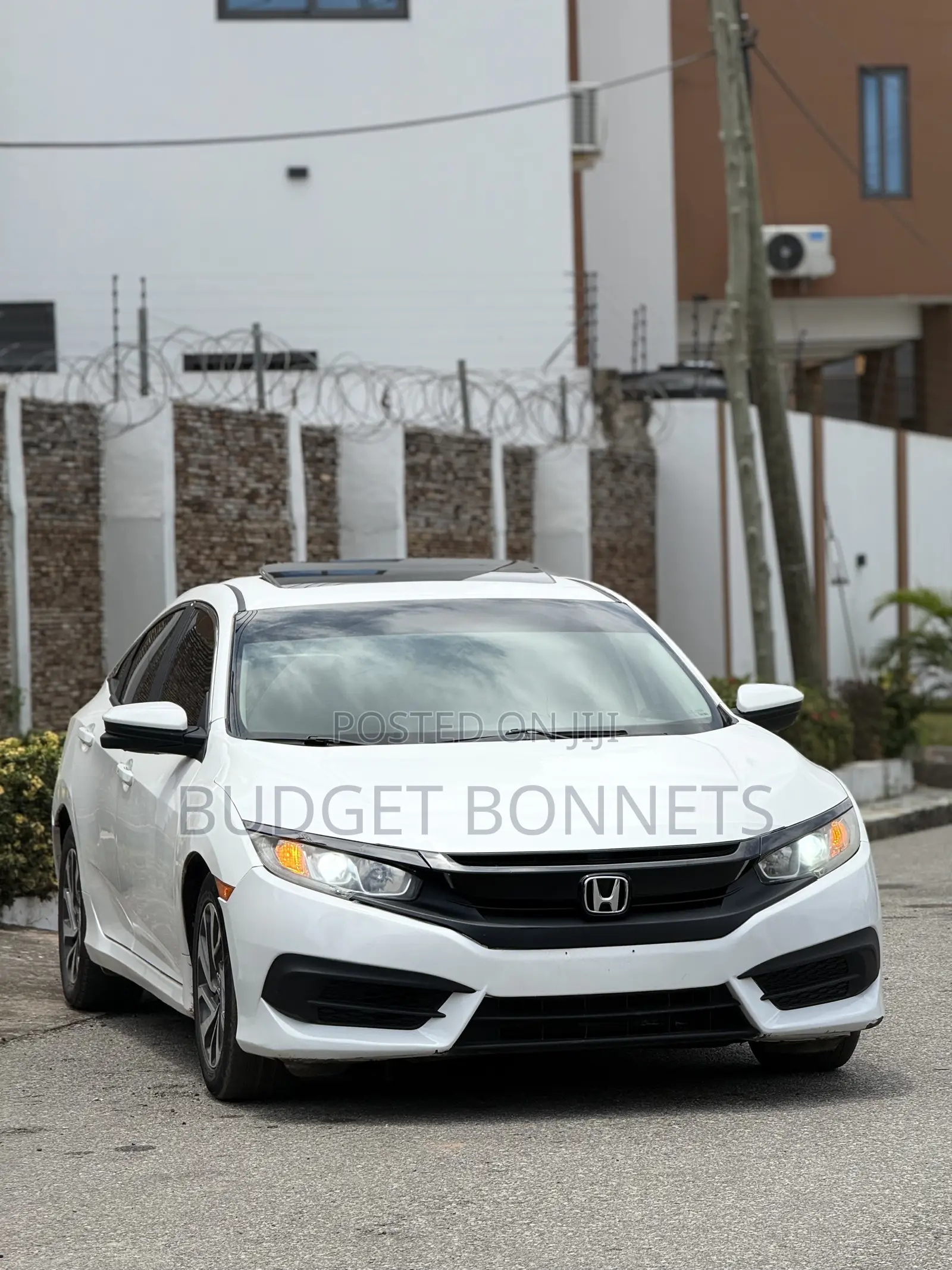 Honda Civic EX Sedan 2018 White