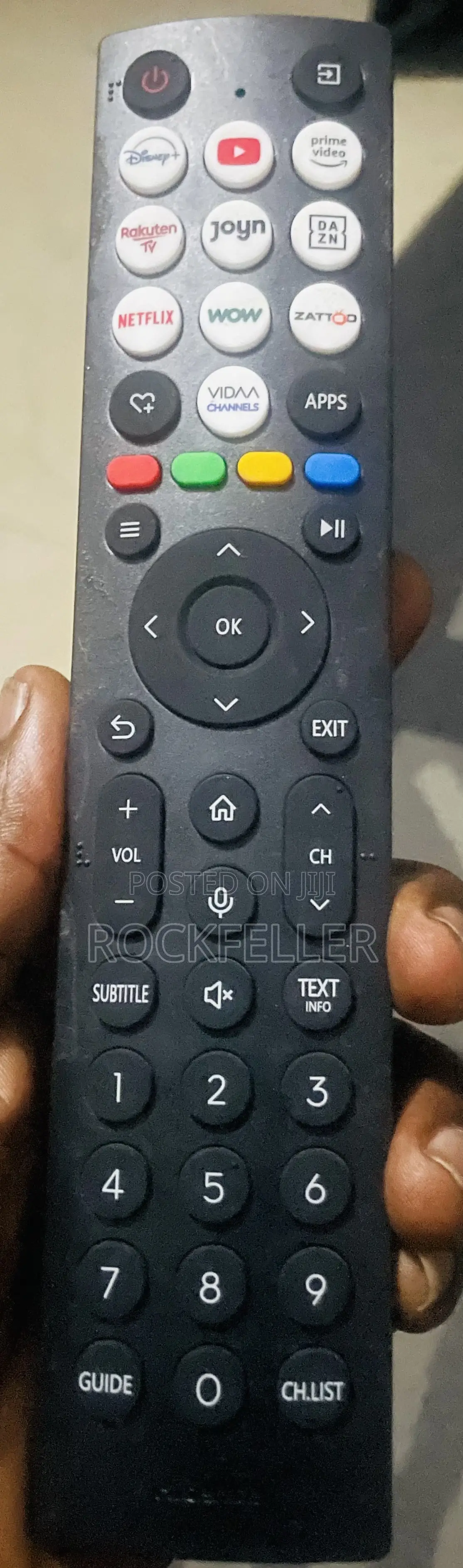 UK Used Original Hisense Voice Assistant Remote