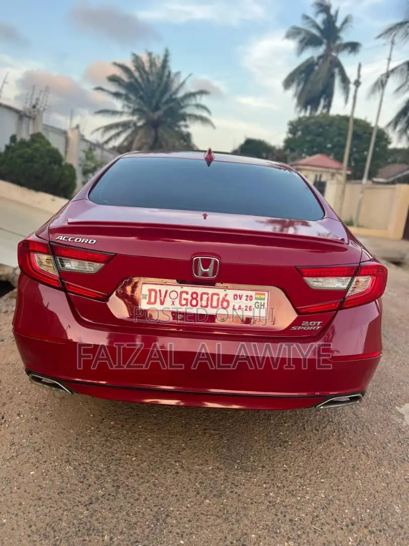Honda Accord Sport 2.0T 2020 Red