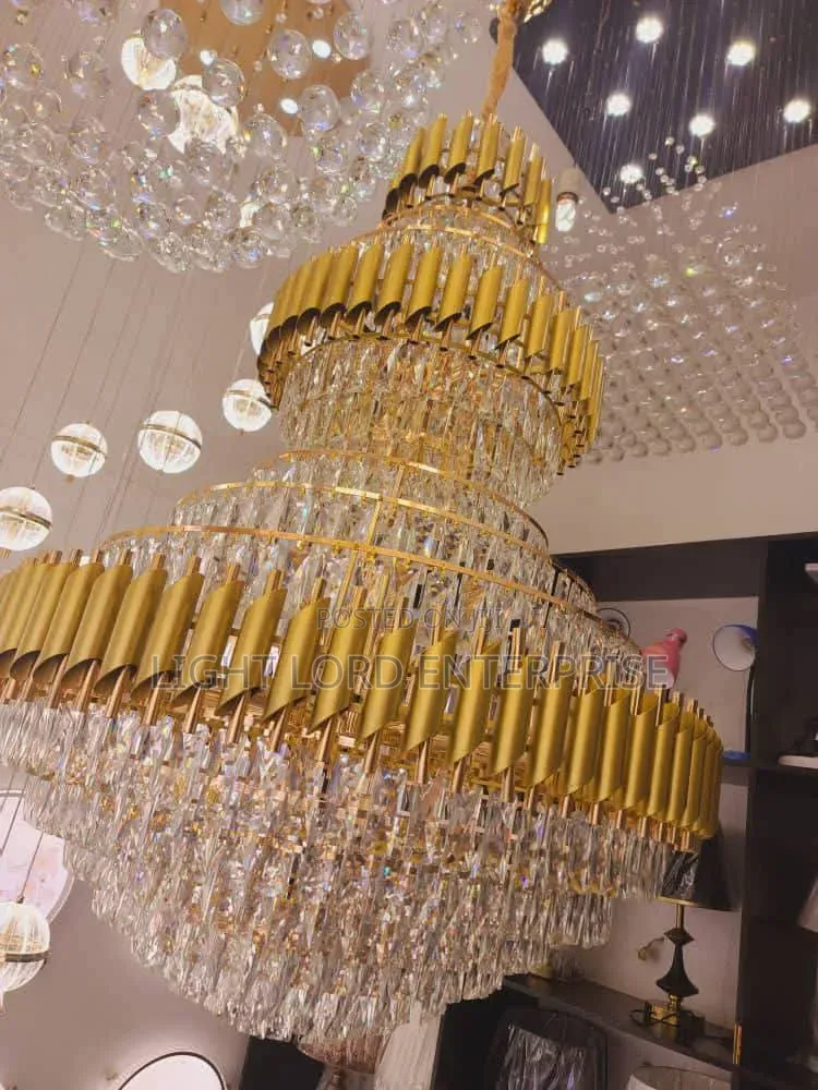 European Ice Crystal Chandelier Light 800mmX600mm