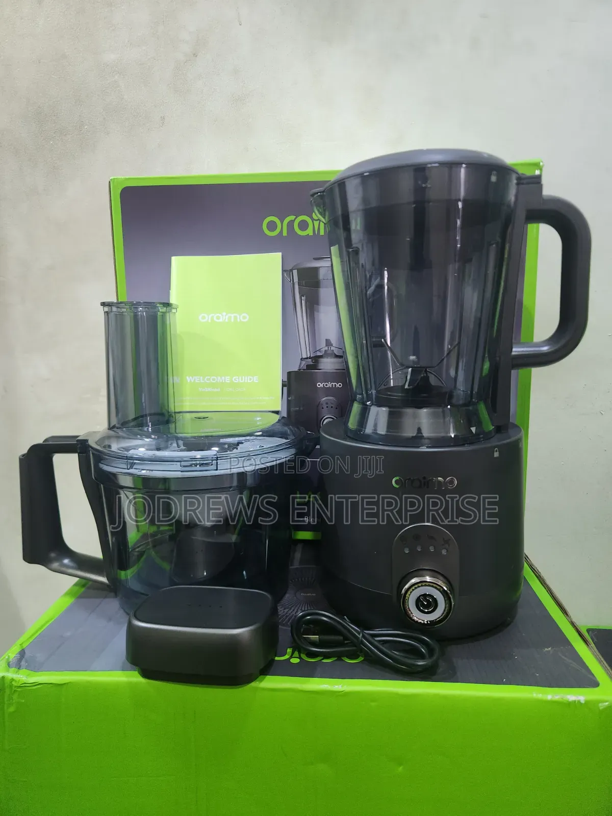 Oraimo VoltBlend 3-in-1 11.1V High Power Multifunctional Blender