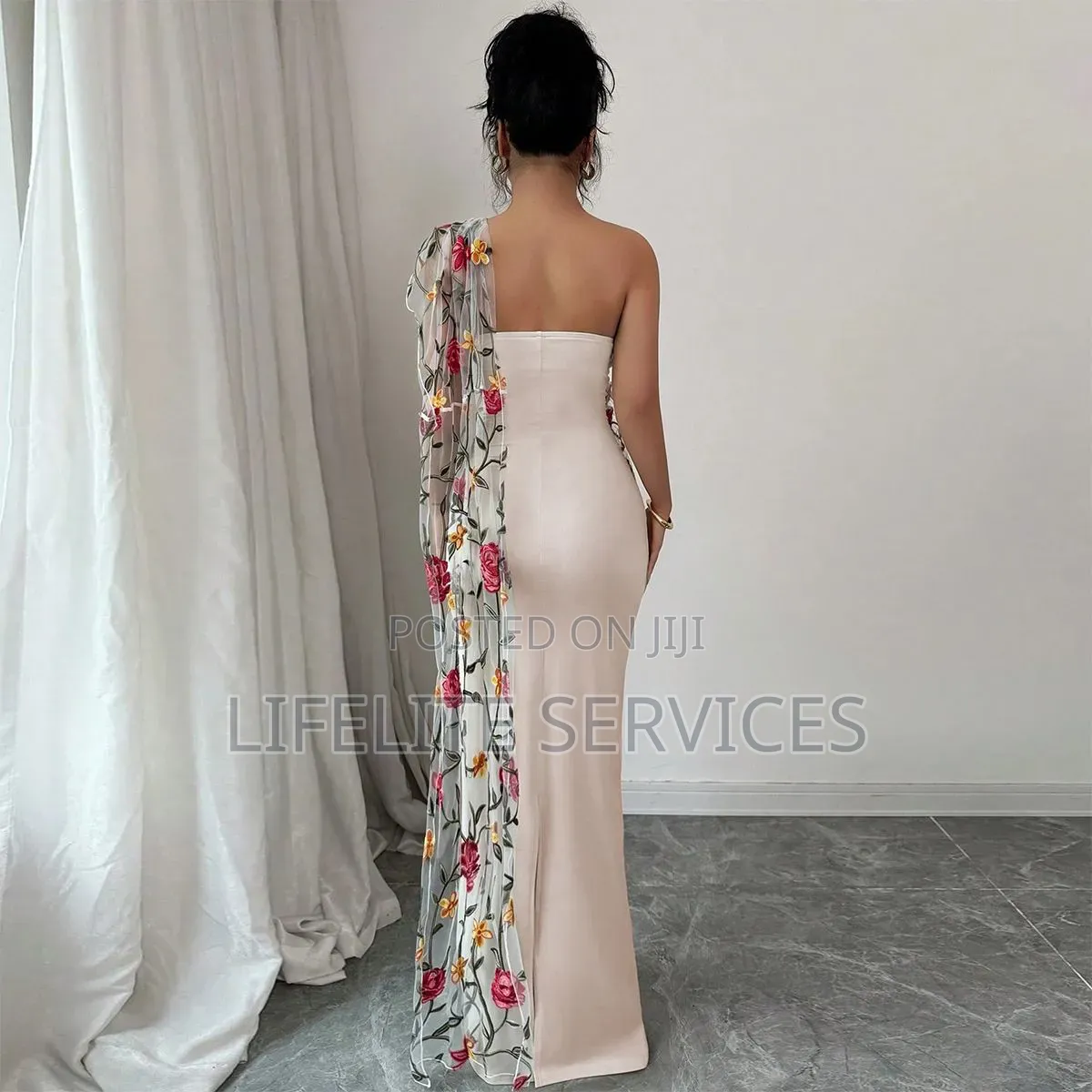 Elegant Cross Bodycon Dress for Ladies