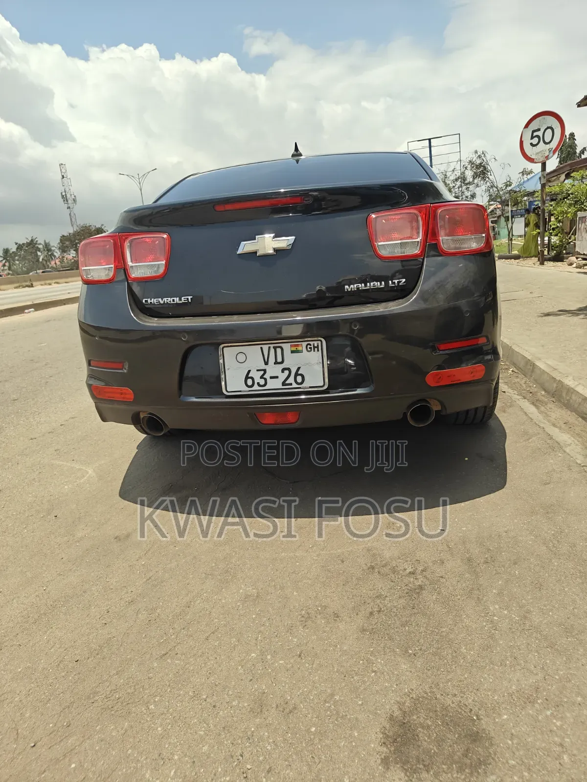 Chevrolet Malibu 1LTZ 2012 Black