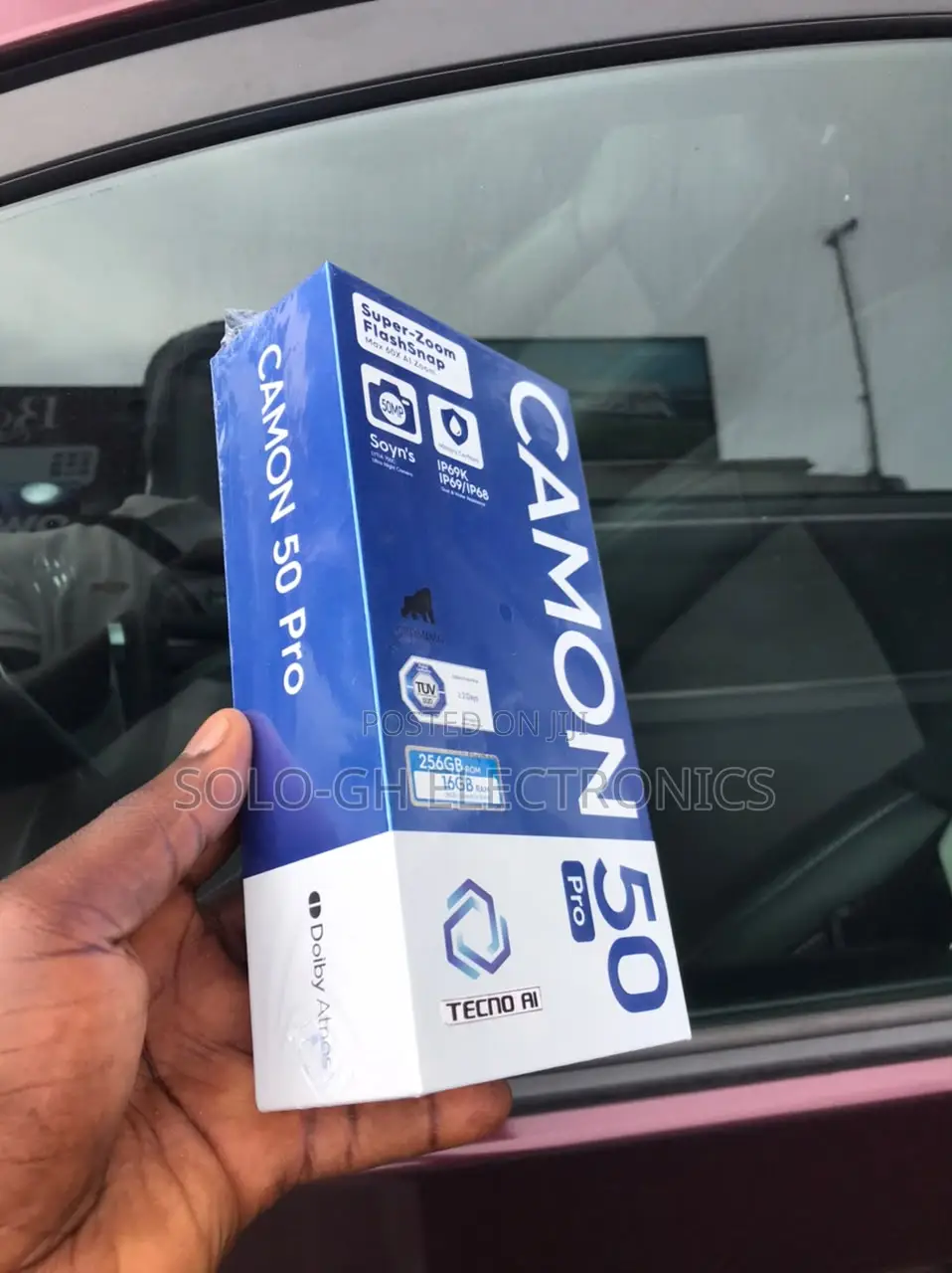 New Tecno Camon 50 Pro 256 GB Black