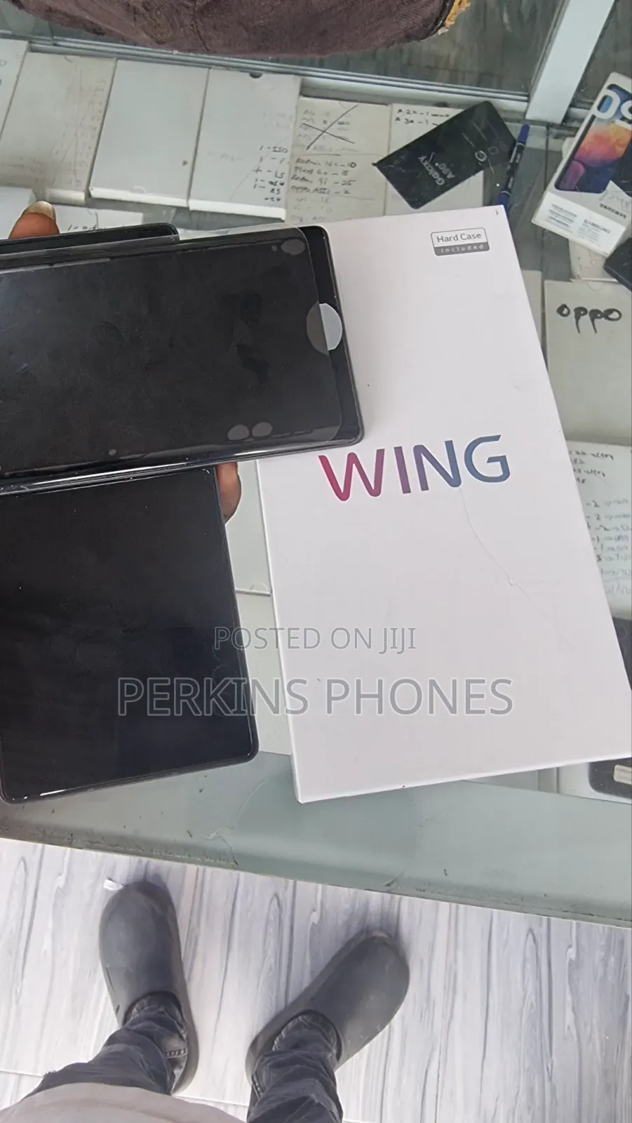 New LG Wing 5G 256 GB Black