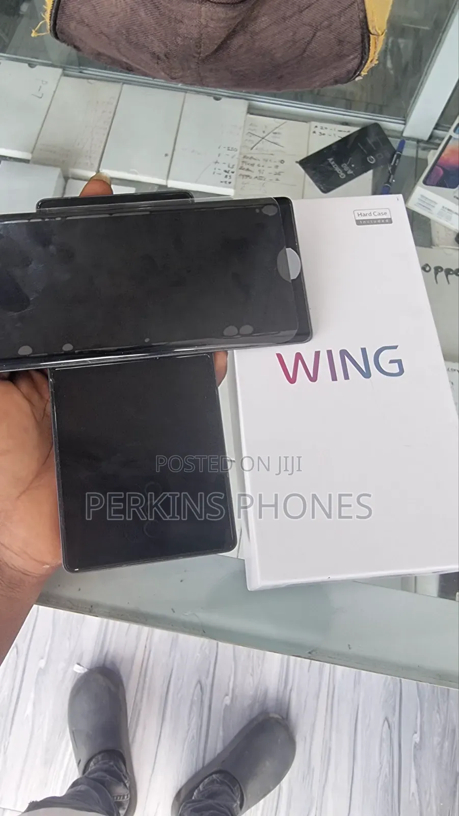 New LG Wing 5G 256 GB Black