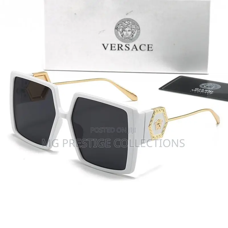 Versace Oversized Square Medusa Sunglasses for Women