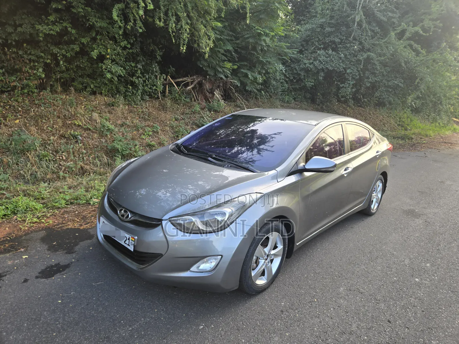Hyundai Elantra 2012 Gray