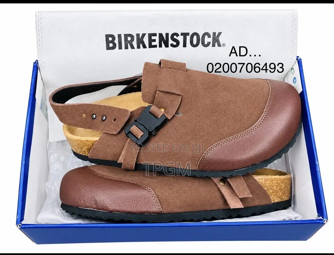 Birkenstock-Style Boston Clog a Closed-Toe Slip-on Adjustable Buckle
