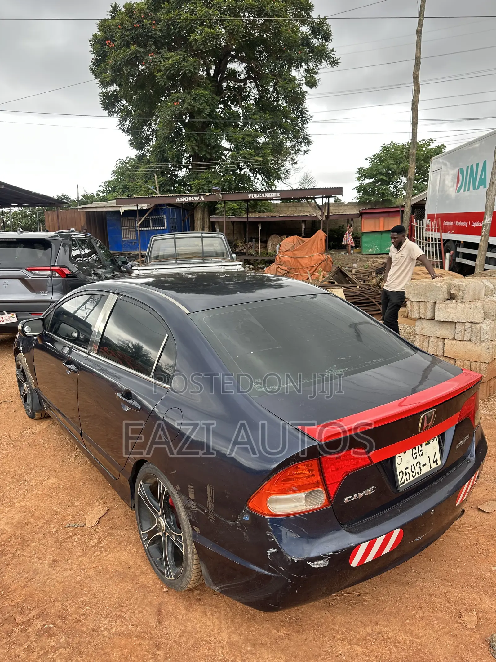 Honda Civic 2008 Blue