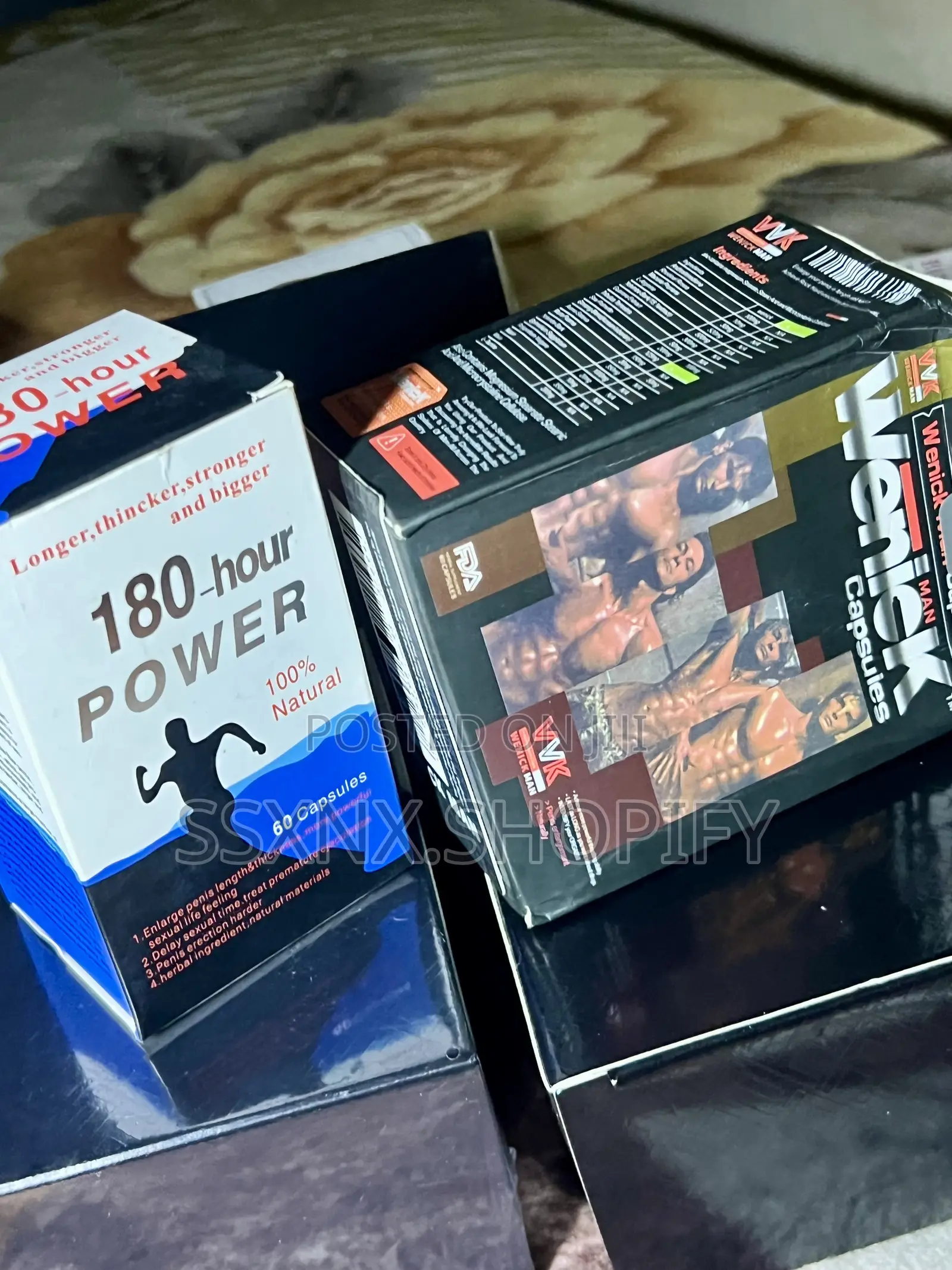 180-Hour Power Herbal Male Enhancement Supplement ( Original Seal )