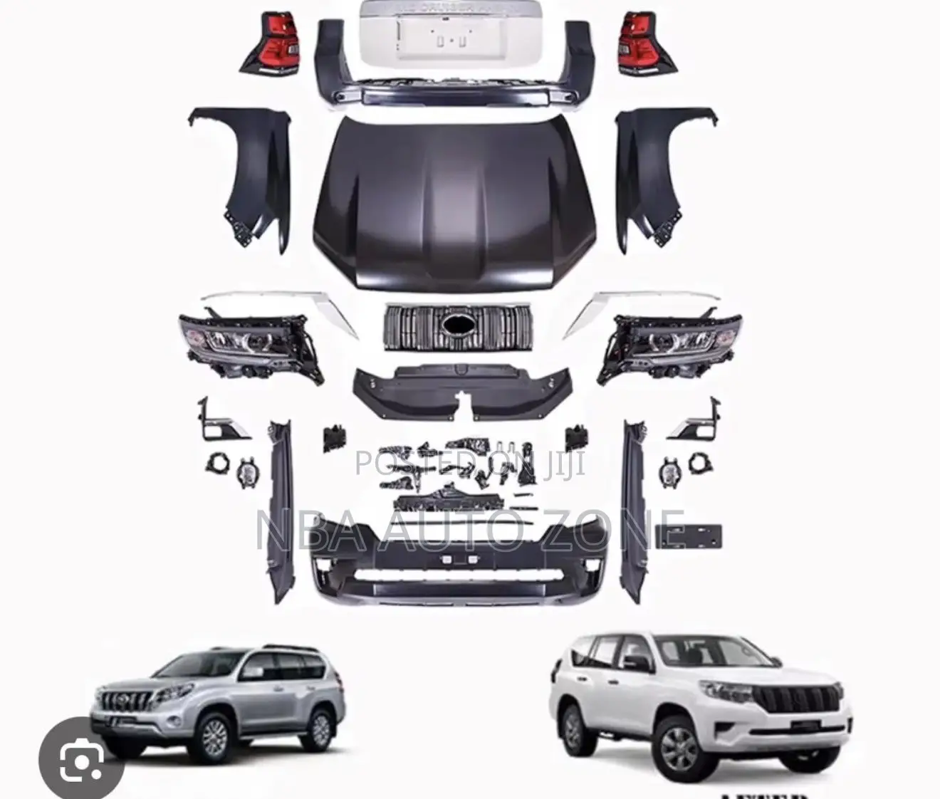 Toyota Land Cruiser Prado 2012-2022 Body Kit Upgrade
