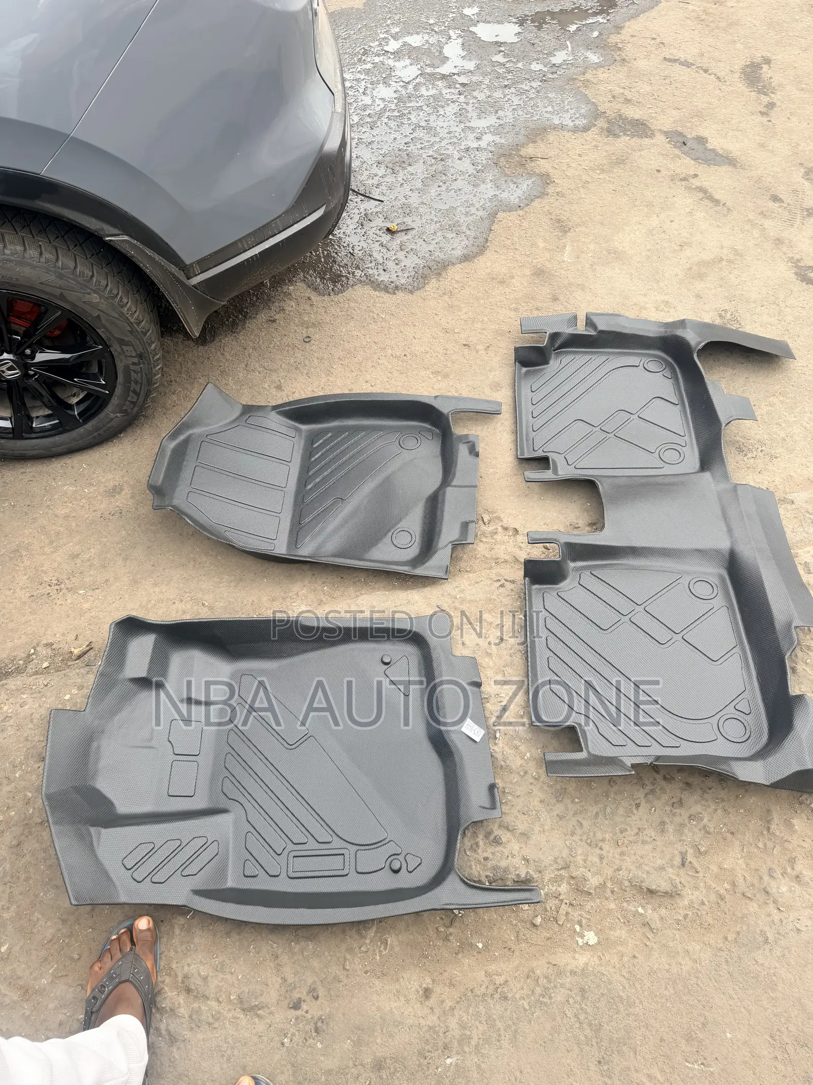 Honda CRV 2023-2026 Black 3D Floor Mat