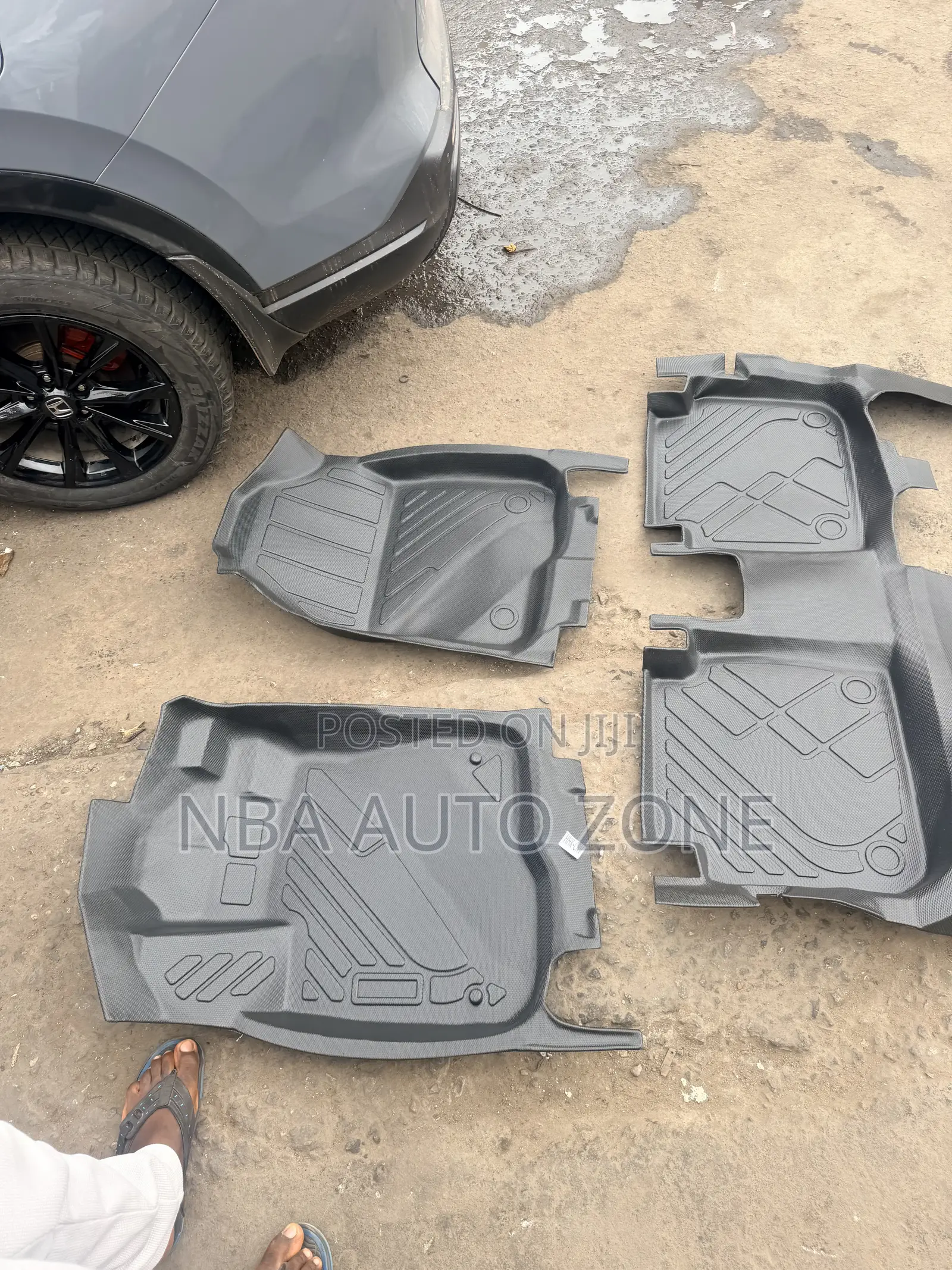 Honda CRV 2023-2026 Black 3D Floor Mat