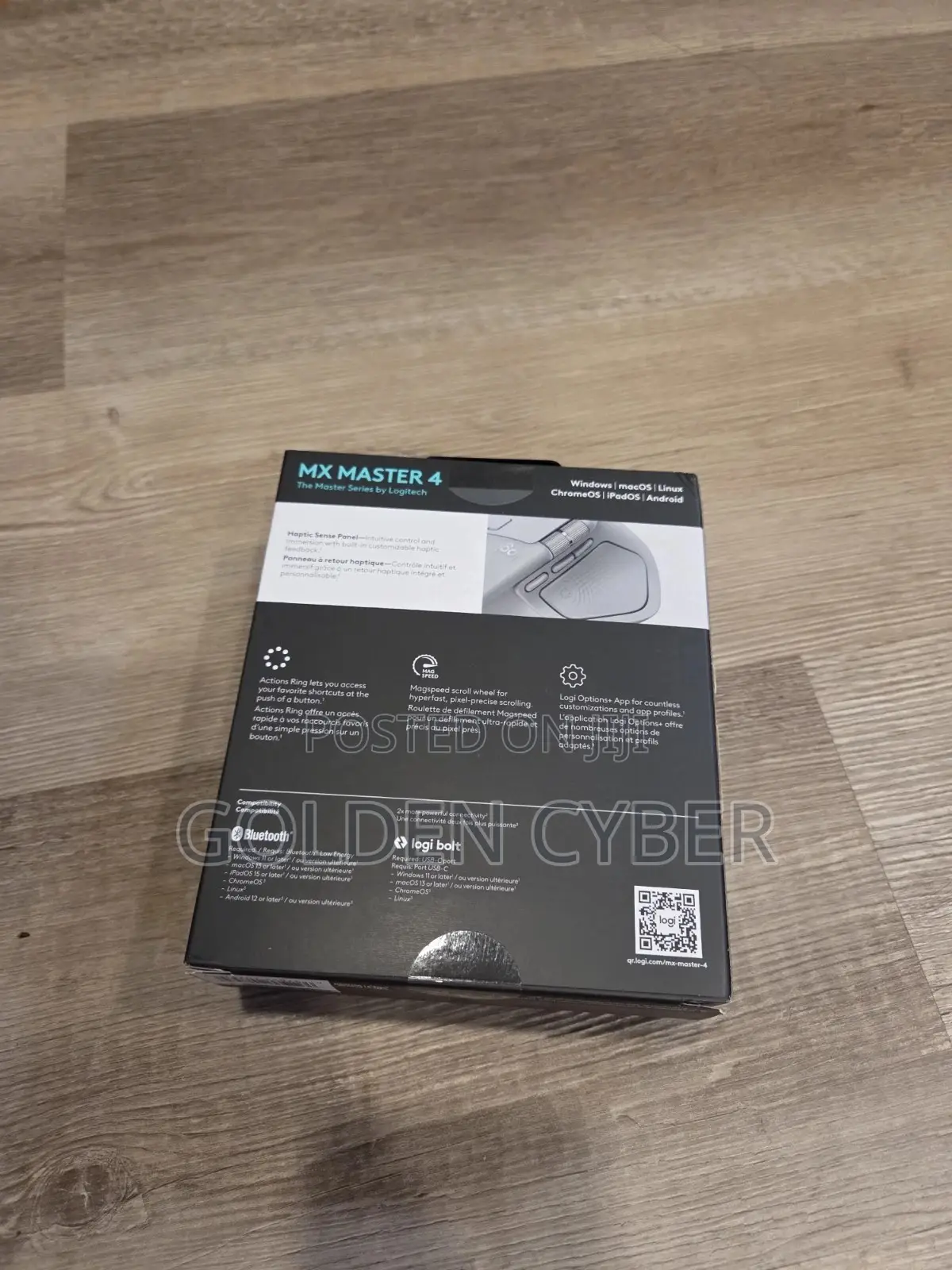 Logitech Mx Master 4 - Pale Gray