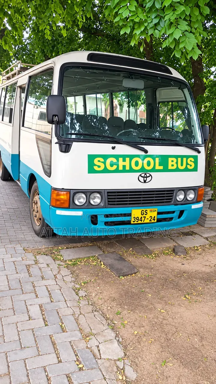 Toyota Coaster 2015 White