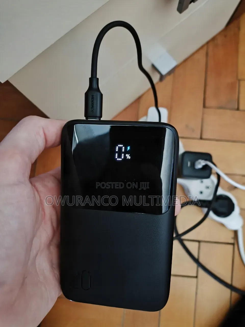 VT103 Power Bank 10000mAh LED Display Dual USB Fast Kumasi