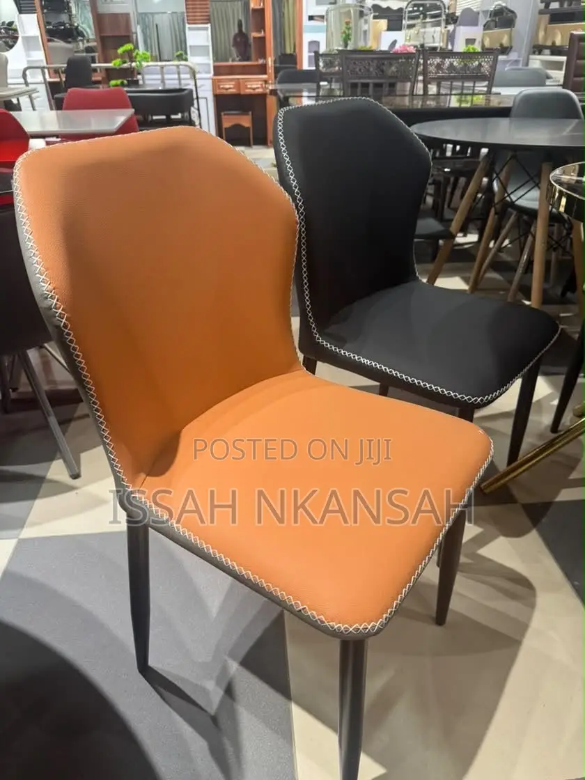 Beige Black Dining Chairs
