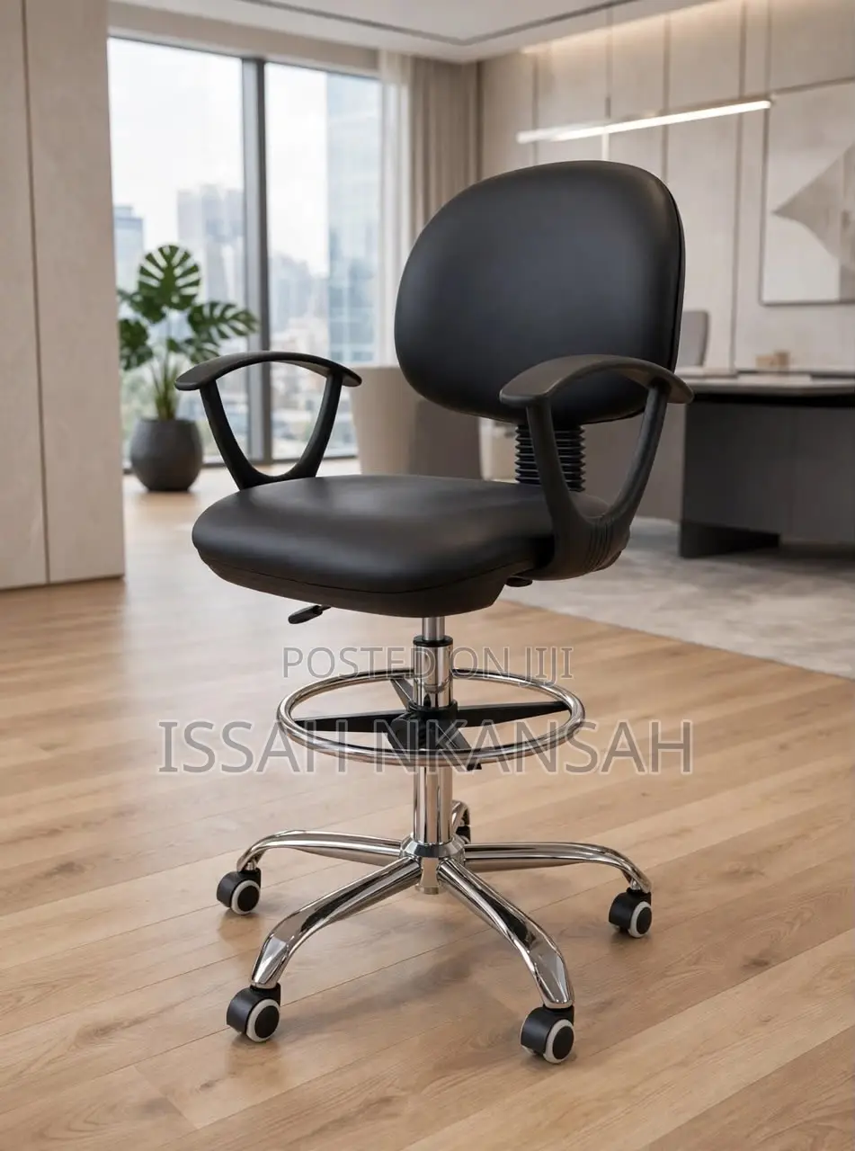 Leather Counter Stool