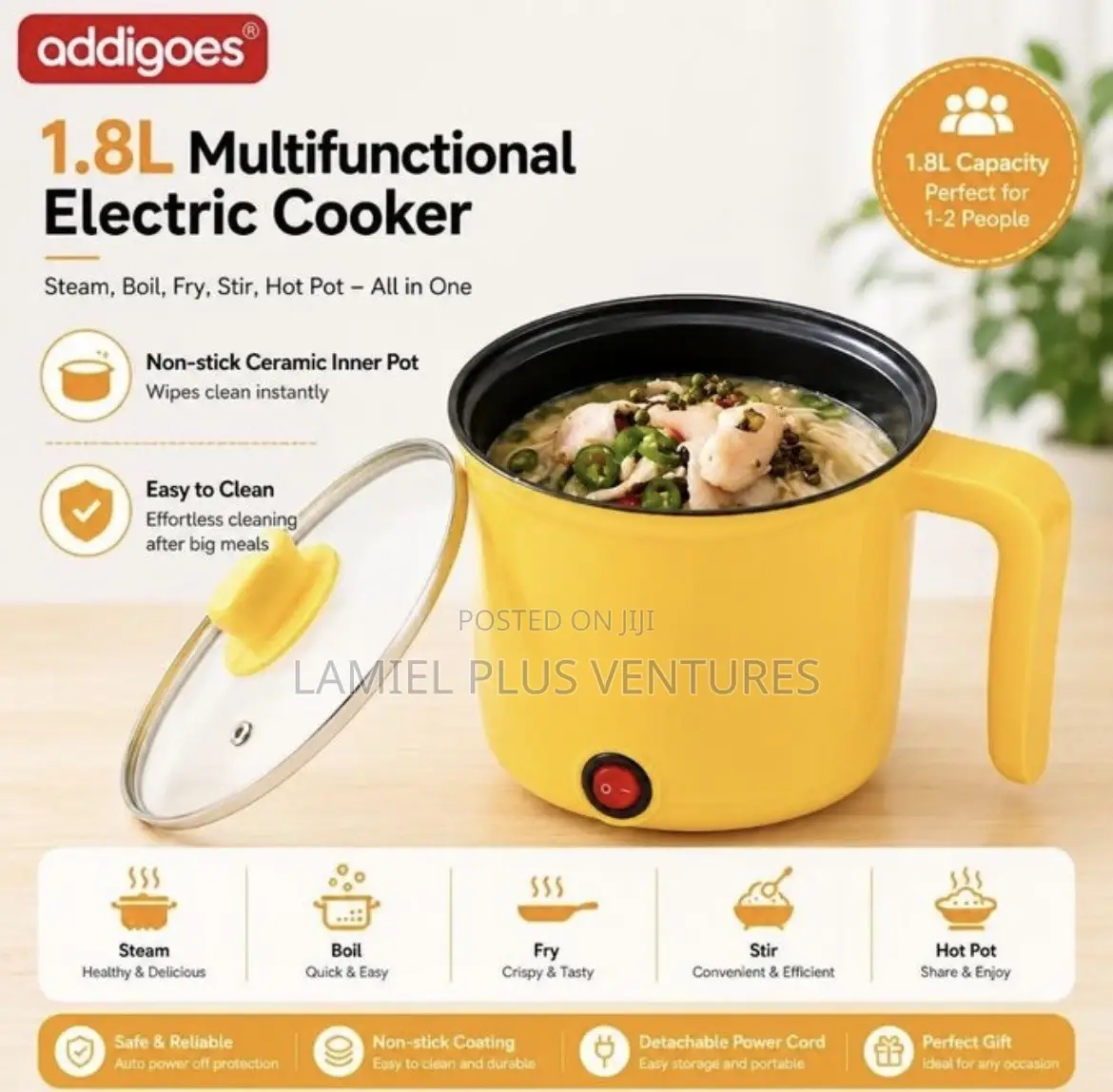 1.8L Mini Electric Rice Cooker/Cooking Pot