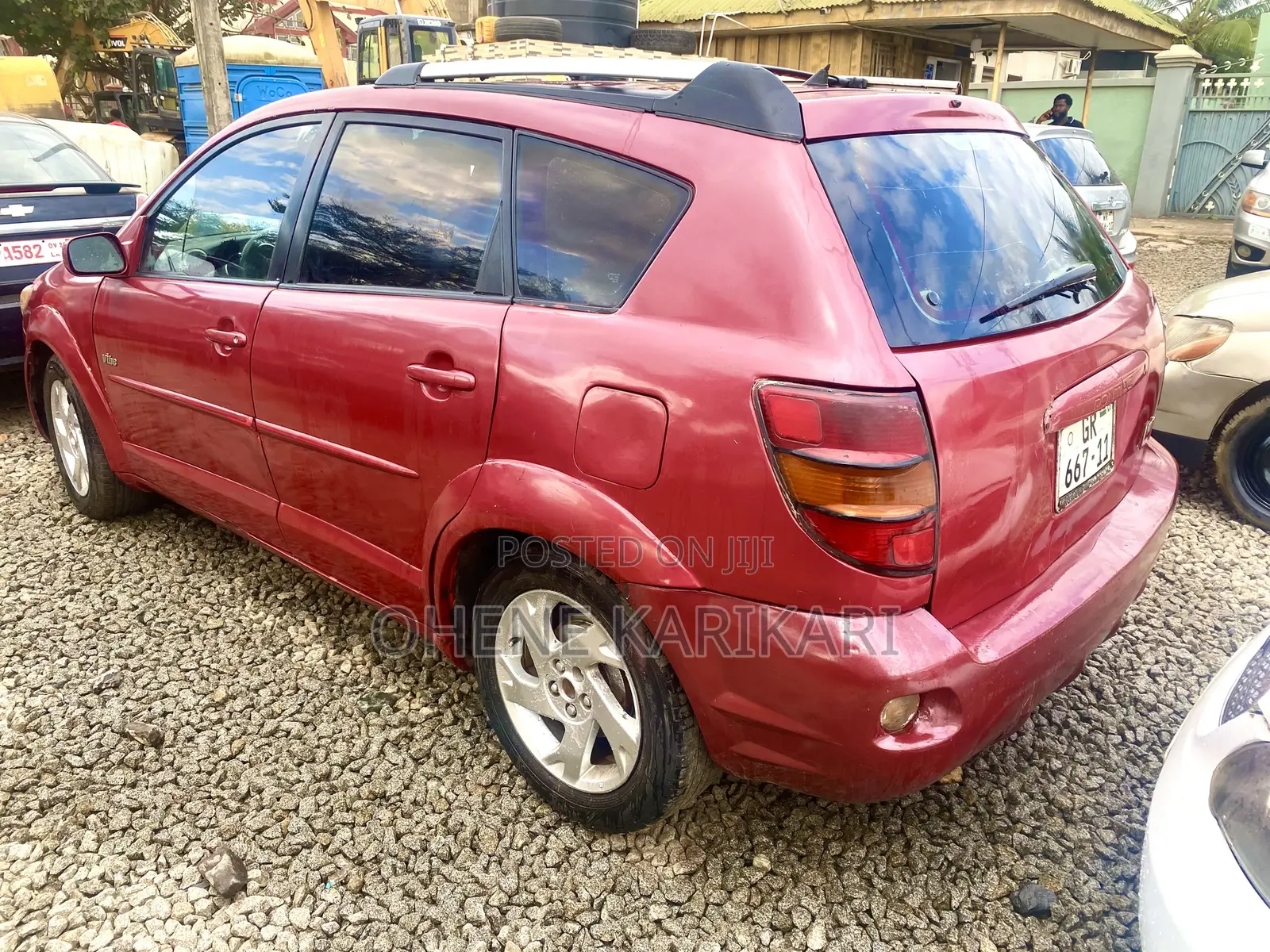 Pontiac Vibe 2007 Red