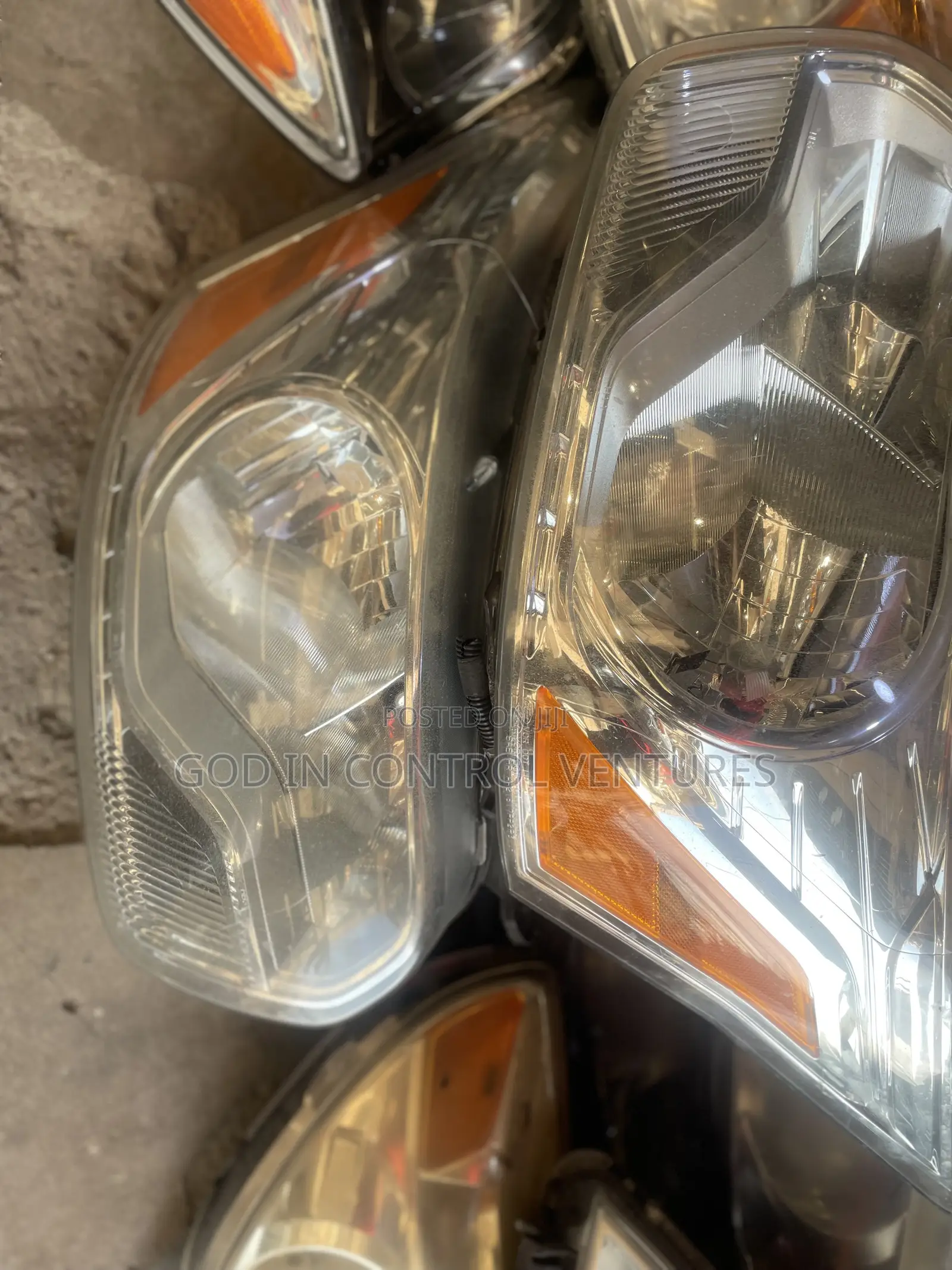 Ford Transit Van Headlight Pair