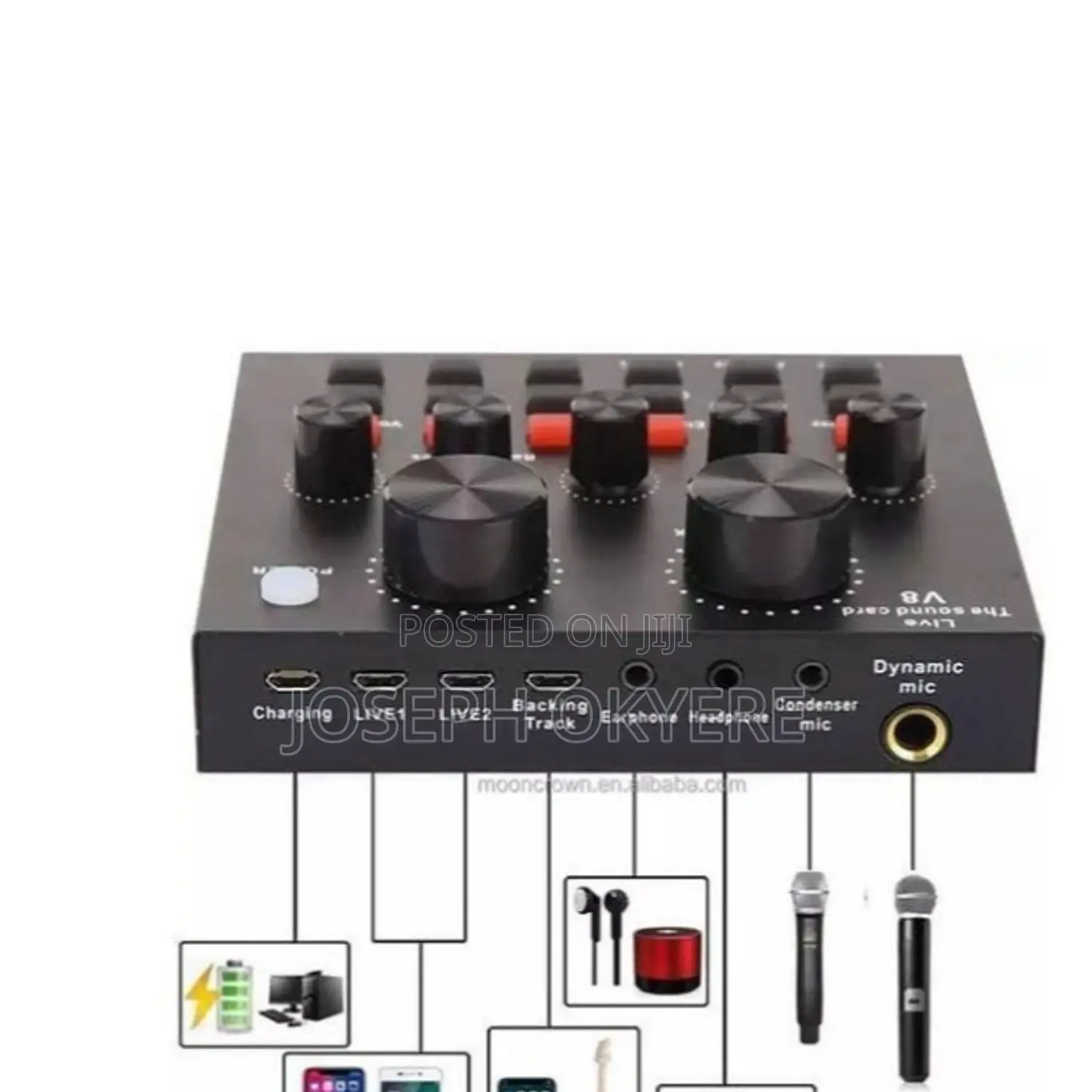 V8 Audio Sound Card