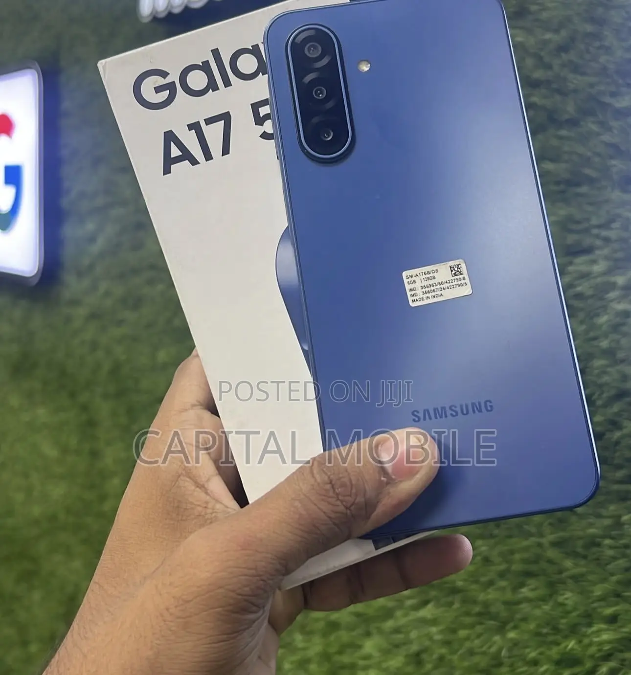 New Samsung Galaxy A17 5G 256 GB Blue
