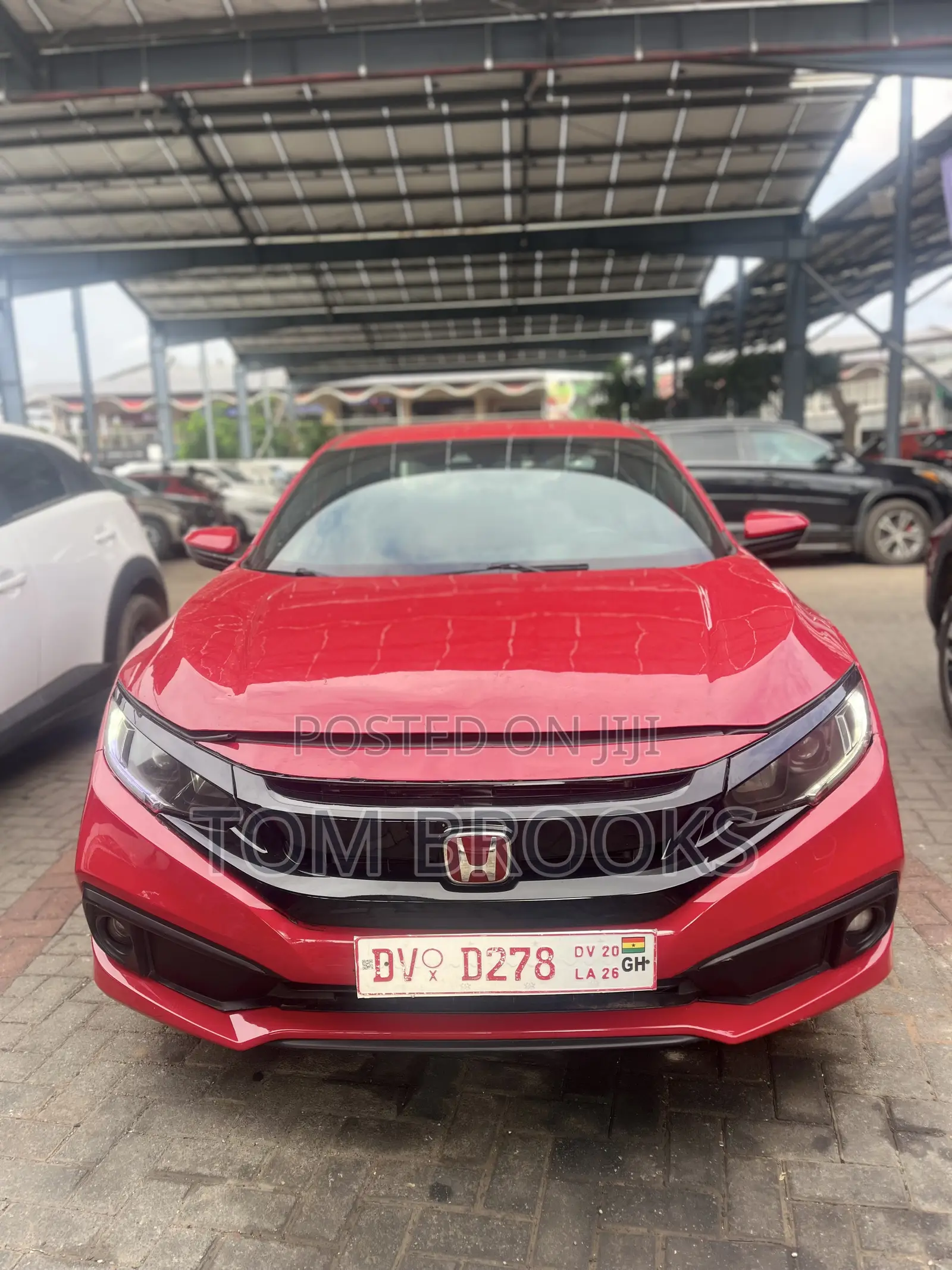 Honda Civic Sport Sedan 2019 Red
