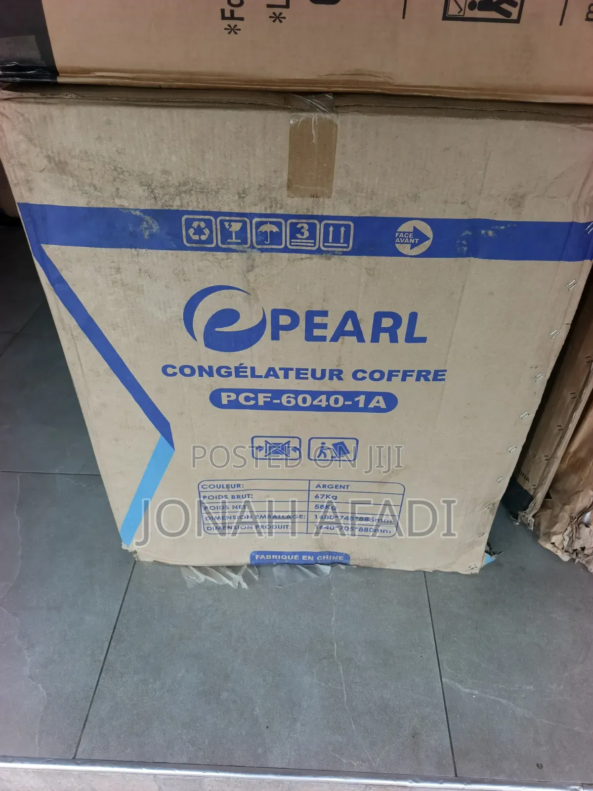 Pearl Chest Freezer PCF-610 (508)Ltrs