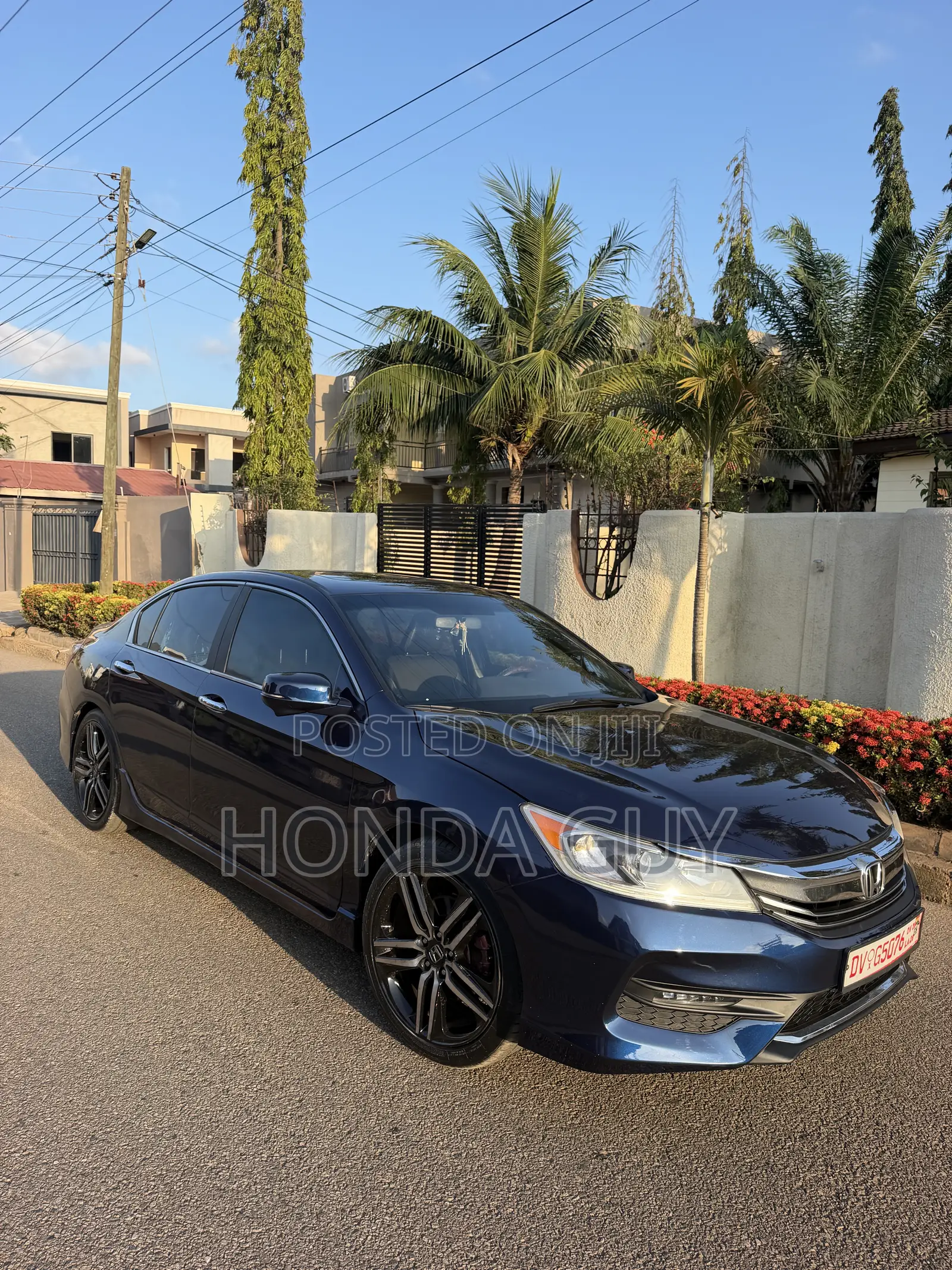 Honda Accord EX-L 4dr Sedan FWD (2.4L 4cyl 2A) 2017 Blue