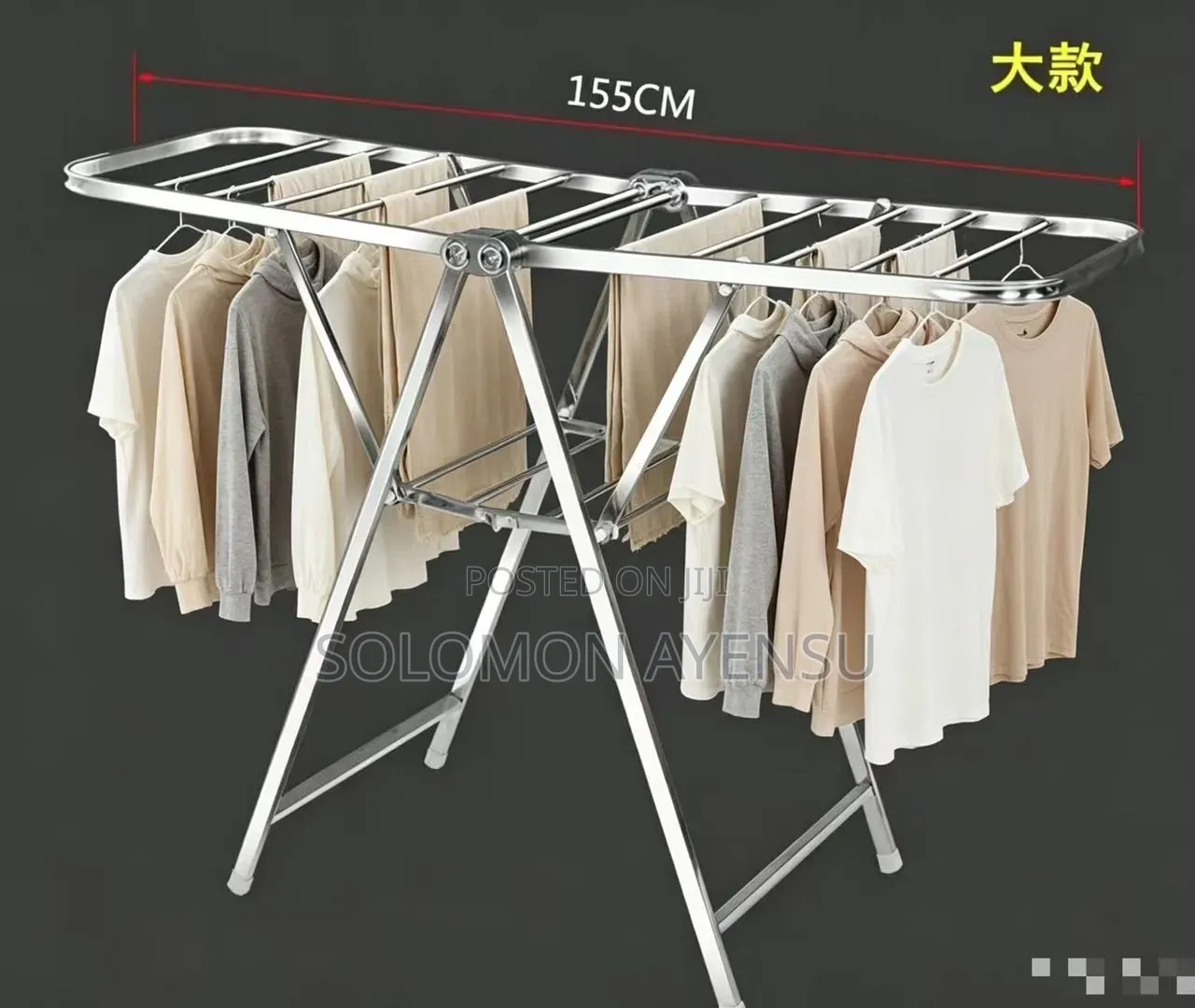 Heavy Stainless Steel Clothes Drying Rack