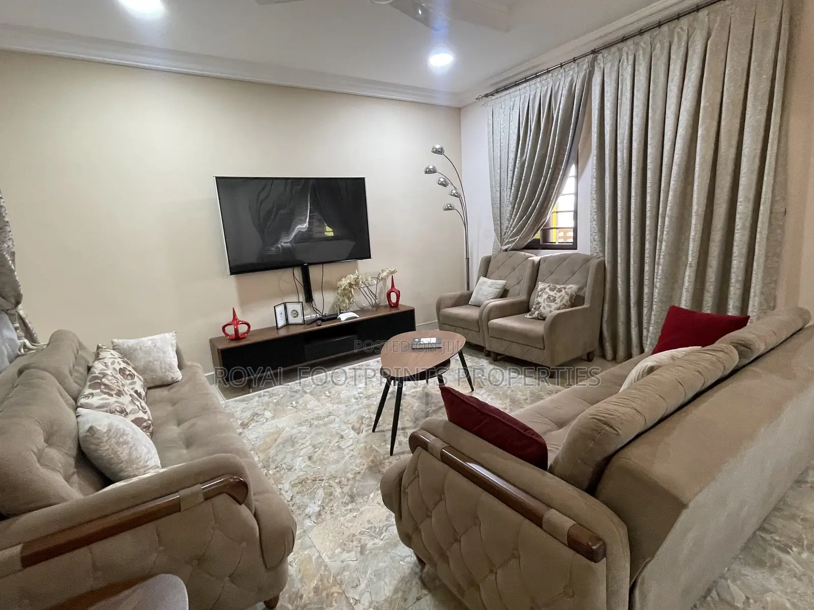 Furnished 3bdrm Apartment in Royal Footprints, Greater Accra for rent