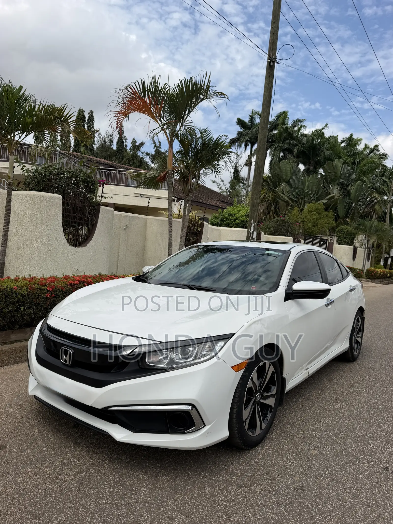 Honda Civic EX Sedan 2019 White