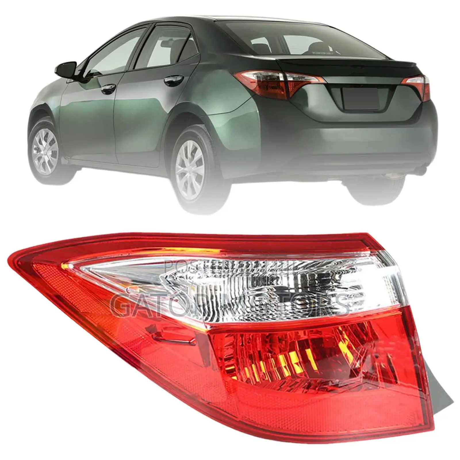 Corolla 2014 2015 2016 Tail Light (Pair)