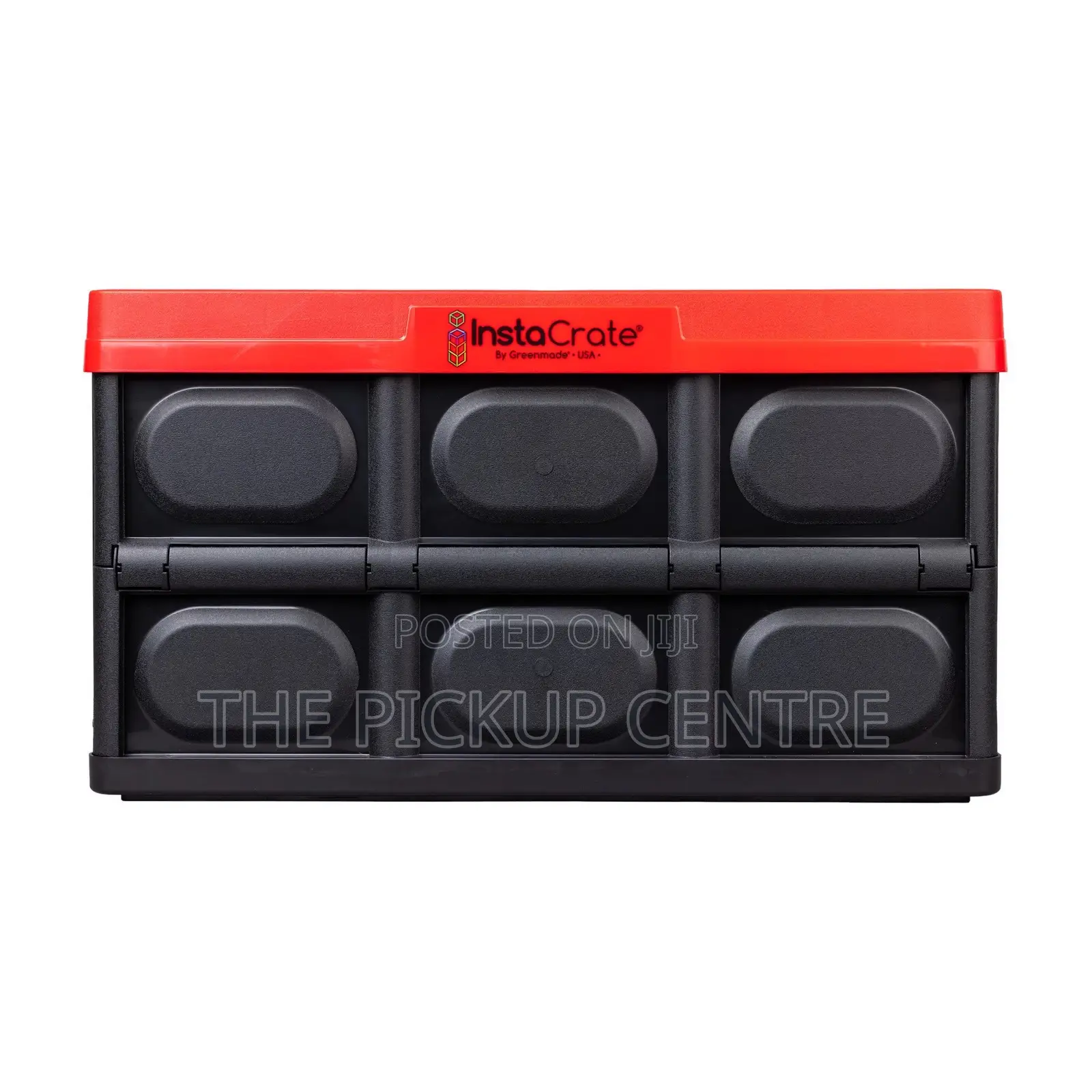 16 Gallon Greenmade Collapsible Storage Crate With Lid Instacrate