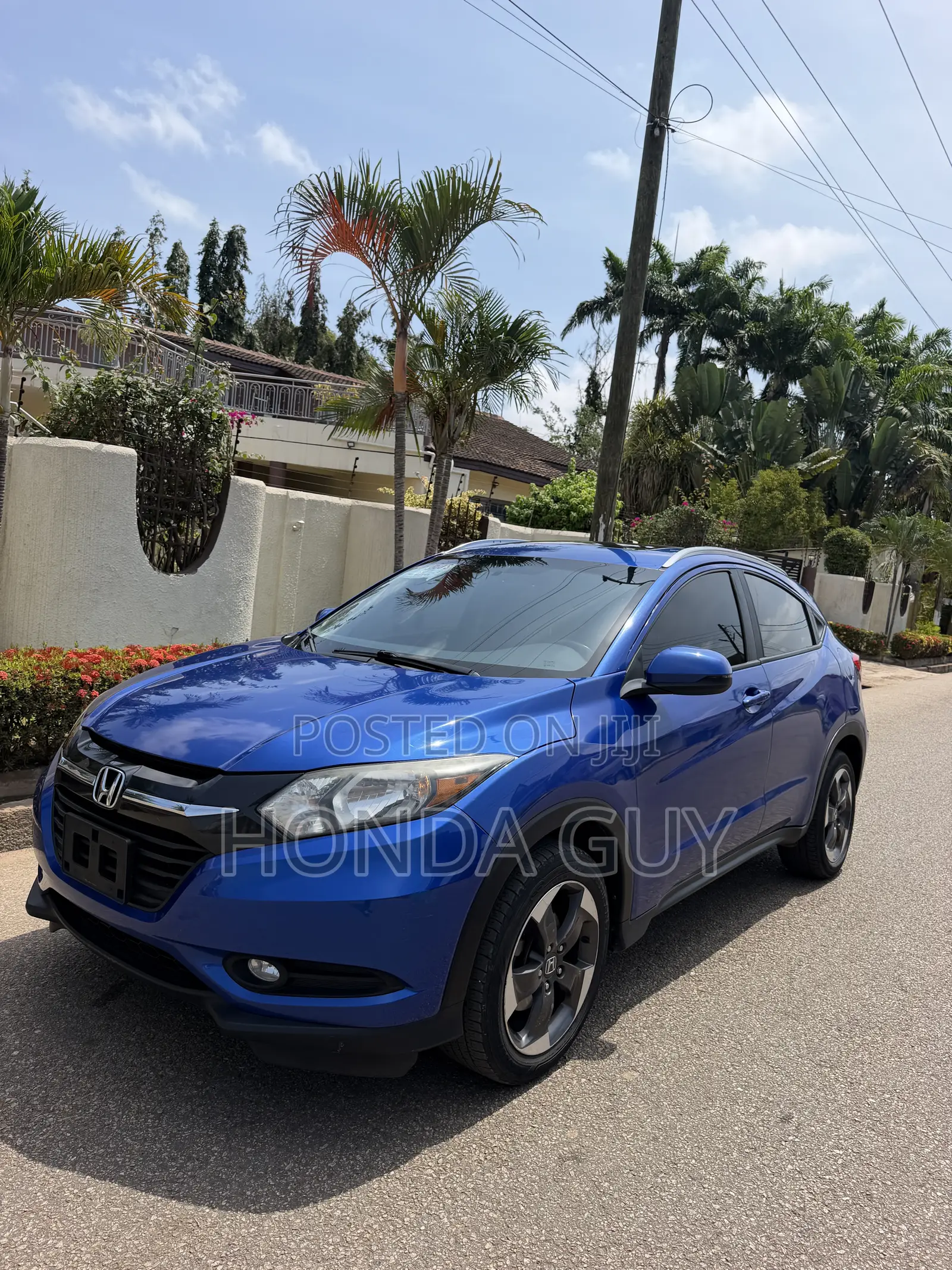 Honda HR-V EX-L w/Navigation AWD 2018 Blue