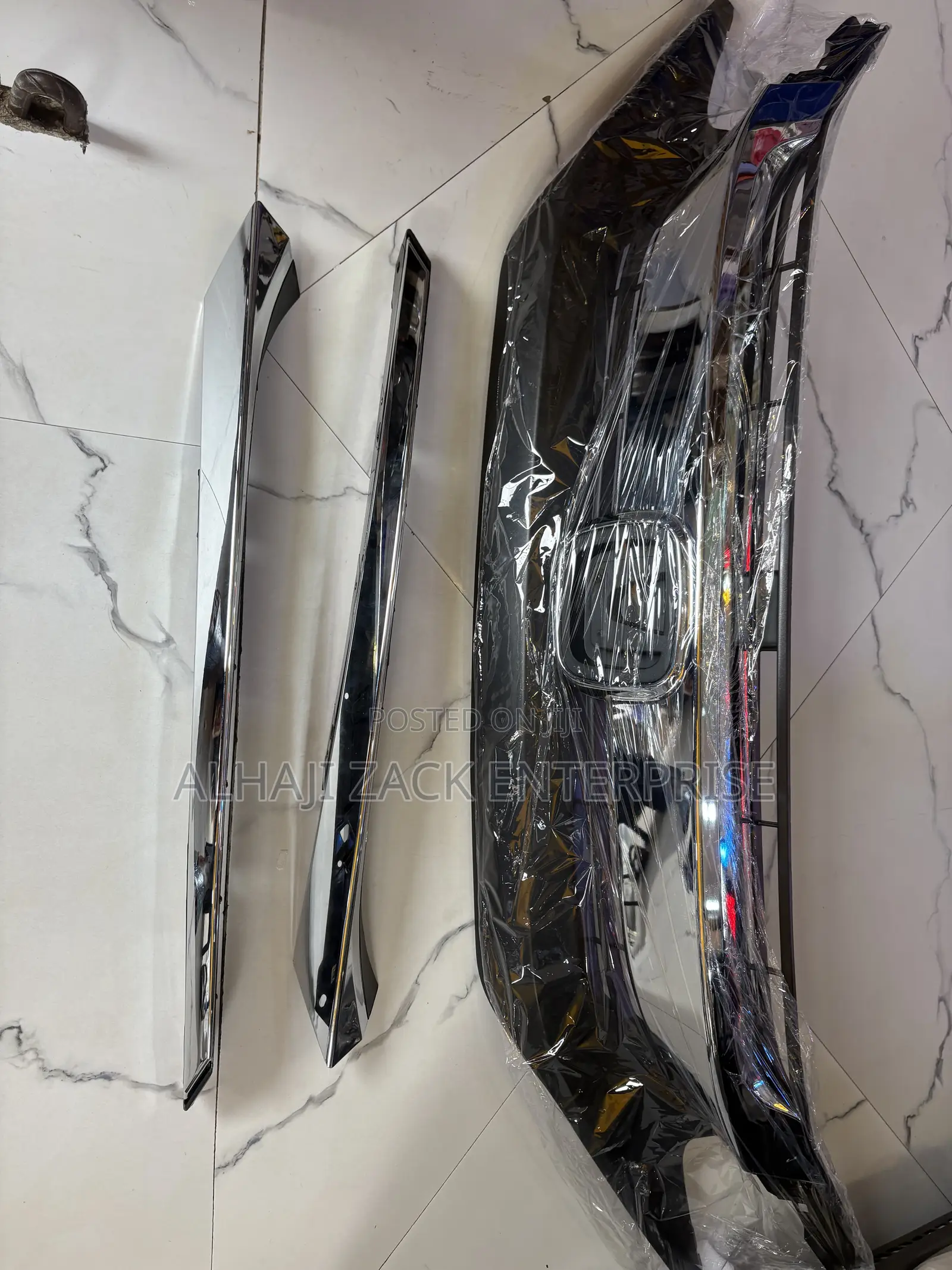 Honda Civic 2017-2019 Front Grille With Headlight Chrome