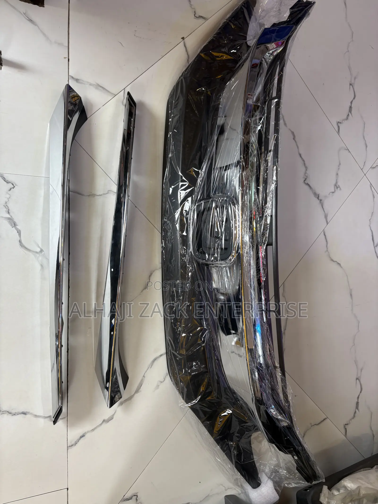 Honda Civic 2017-2019 Front Grille With Headlight Chrome