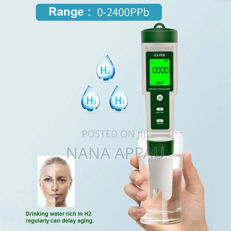 10-in-1 Multi-Parameter Water Quality Tester (Model JQ-006),