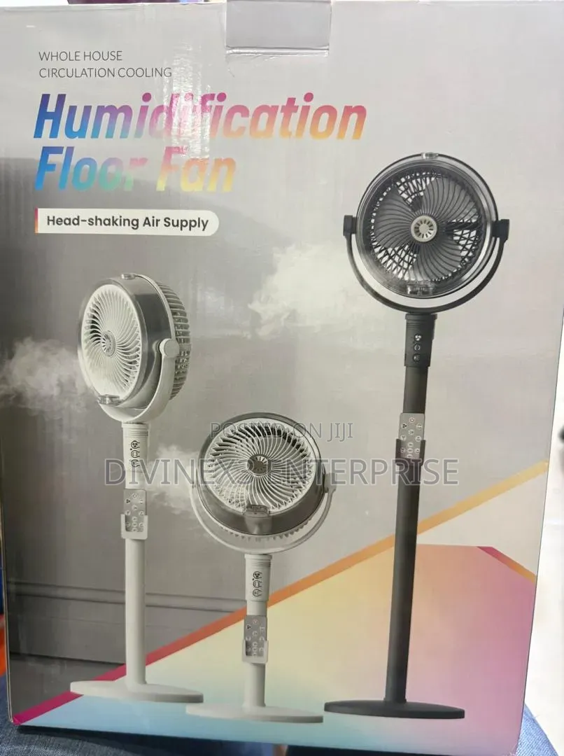 Circulation Cooling Humidifying Floor Fan