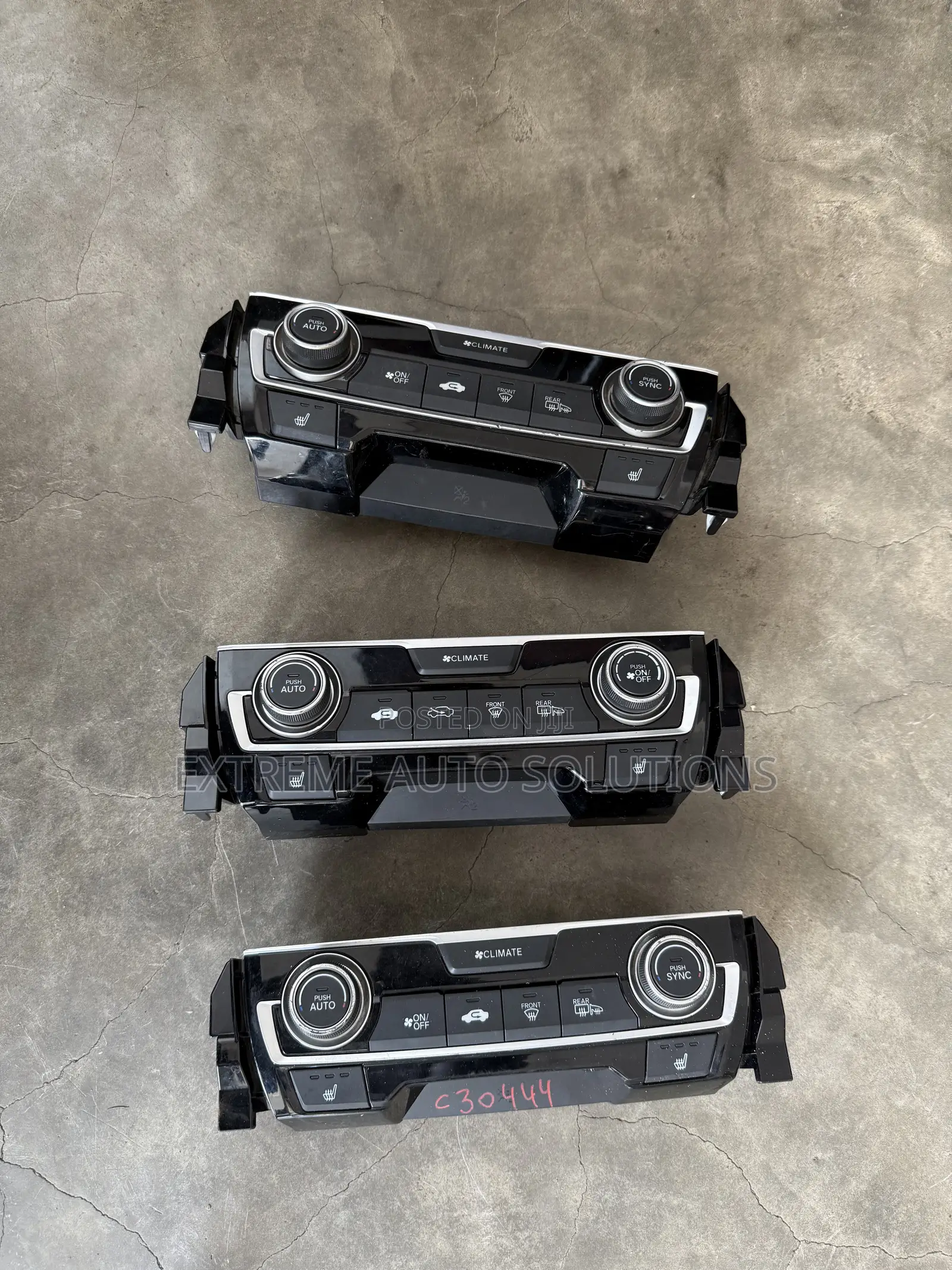 Honda Civic 2017-2020 Dashboard Center Climate Control Switch