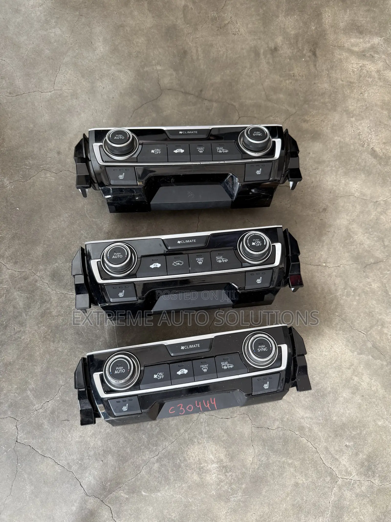 Honda Civic 2017-2020 Dashboard Center Climate Control Switch