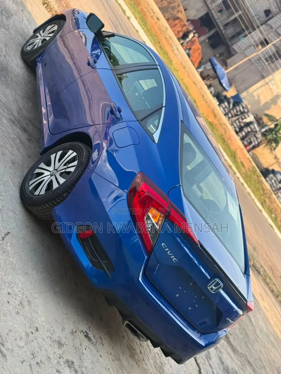 Honda Civic Sport Sedan 2019 Blue