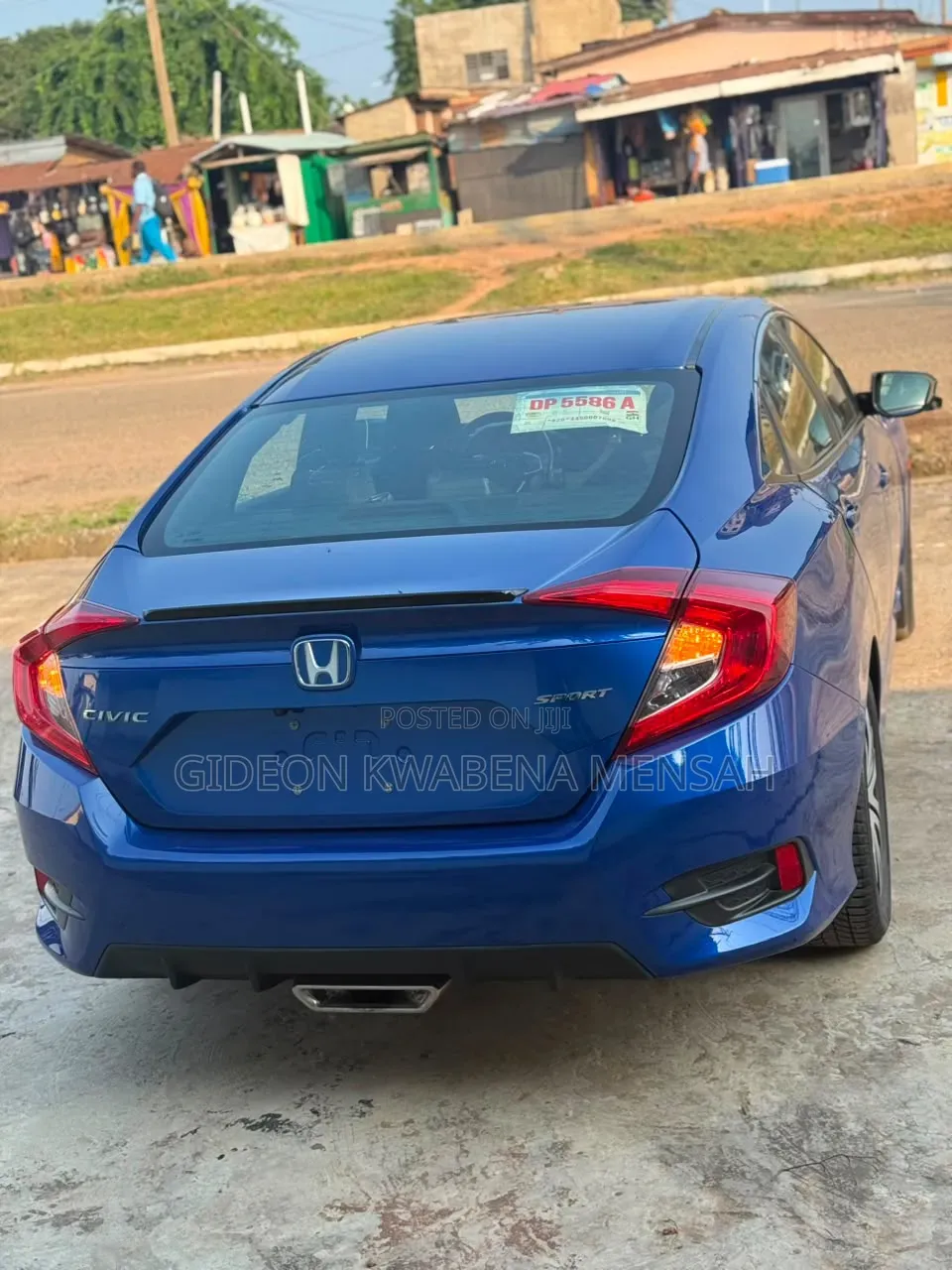 Honda Civic Sport Sedan 2019 Blue
