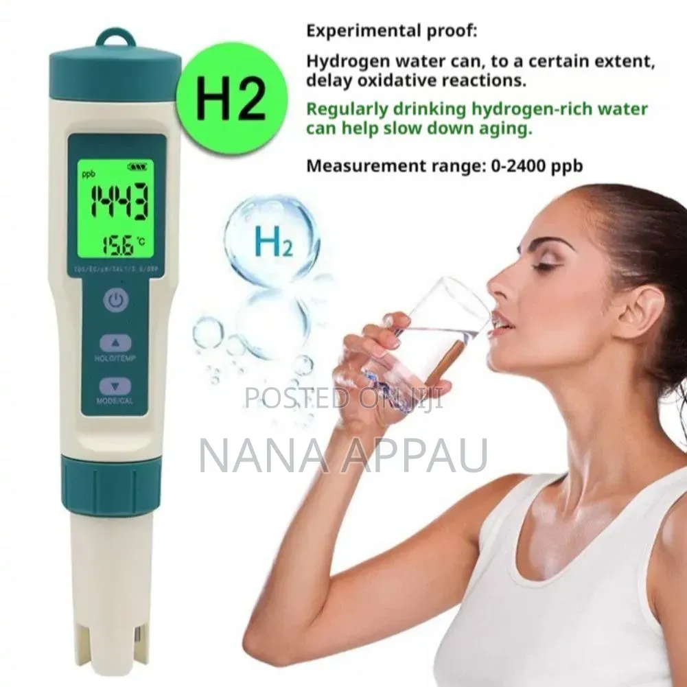 8-in-1 Multi-Parameter Water Quality Tester
