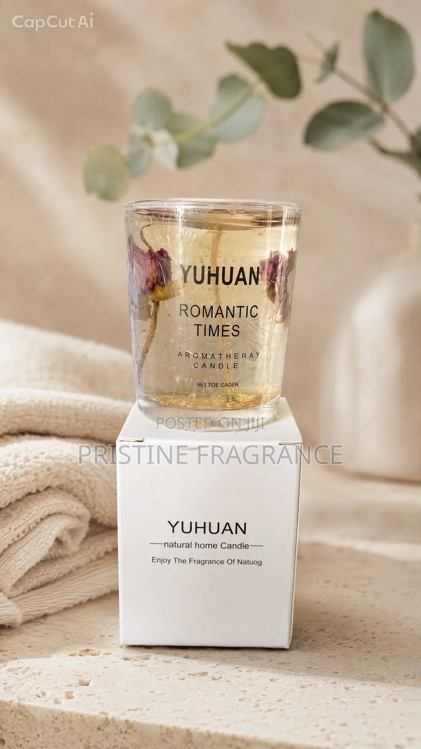 Dried Bloom Berlin Girl Aromatherapy Candle