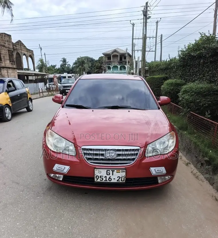 Hyundai Elantra 2010 Red