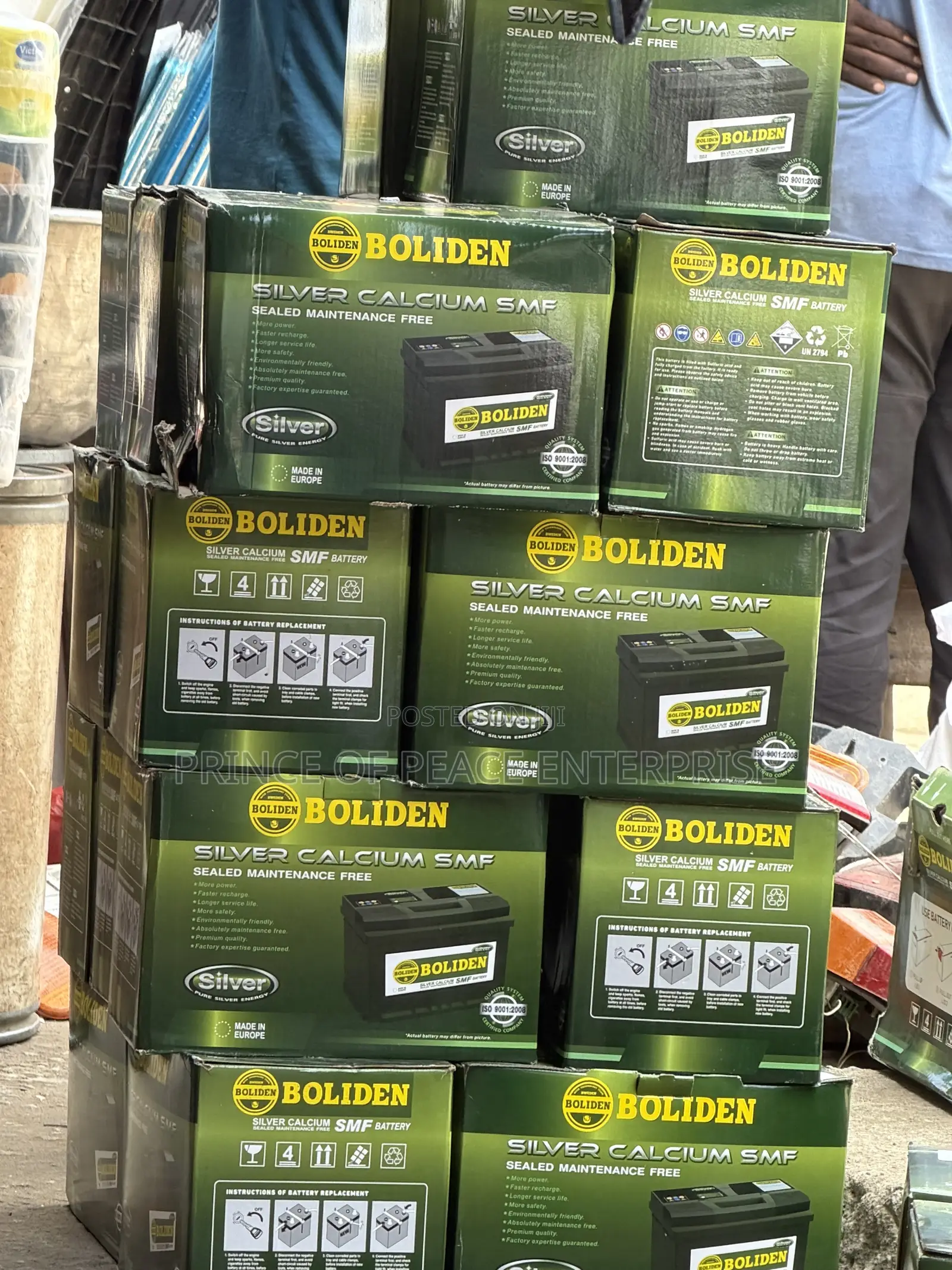 Boliden Car Battery ( Silver Calcium SMF )