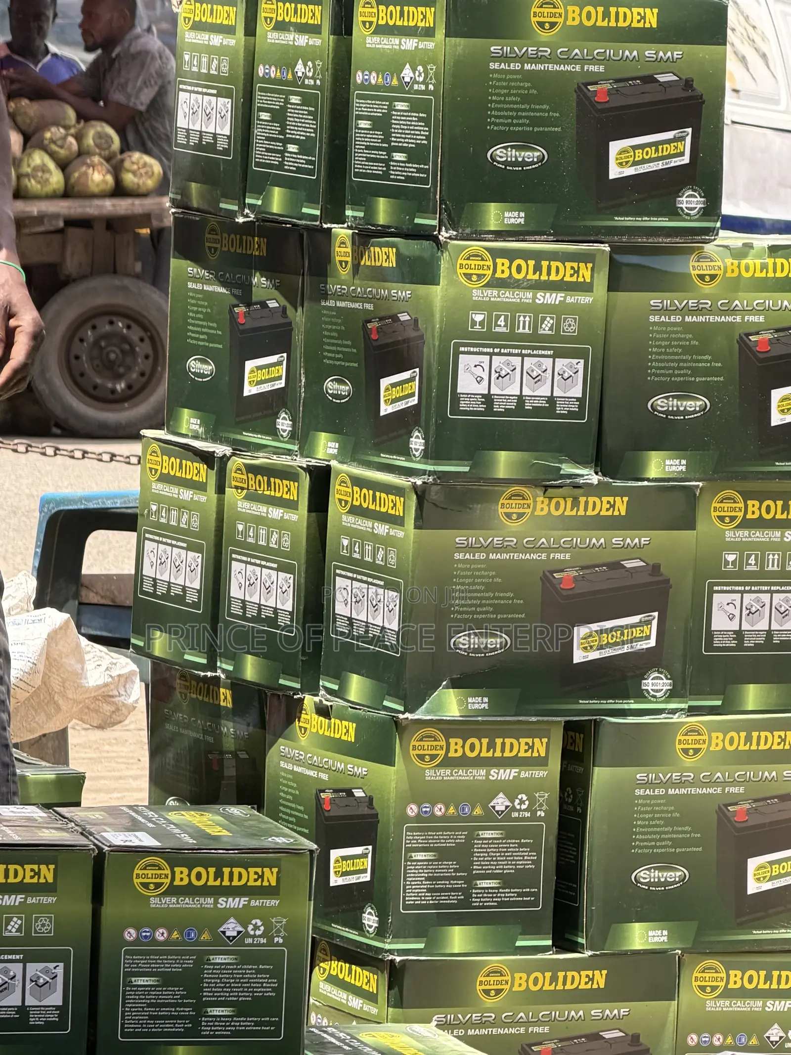 Boliden Car Battery ( Silver Calcium SMF )